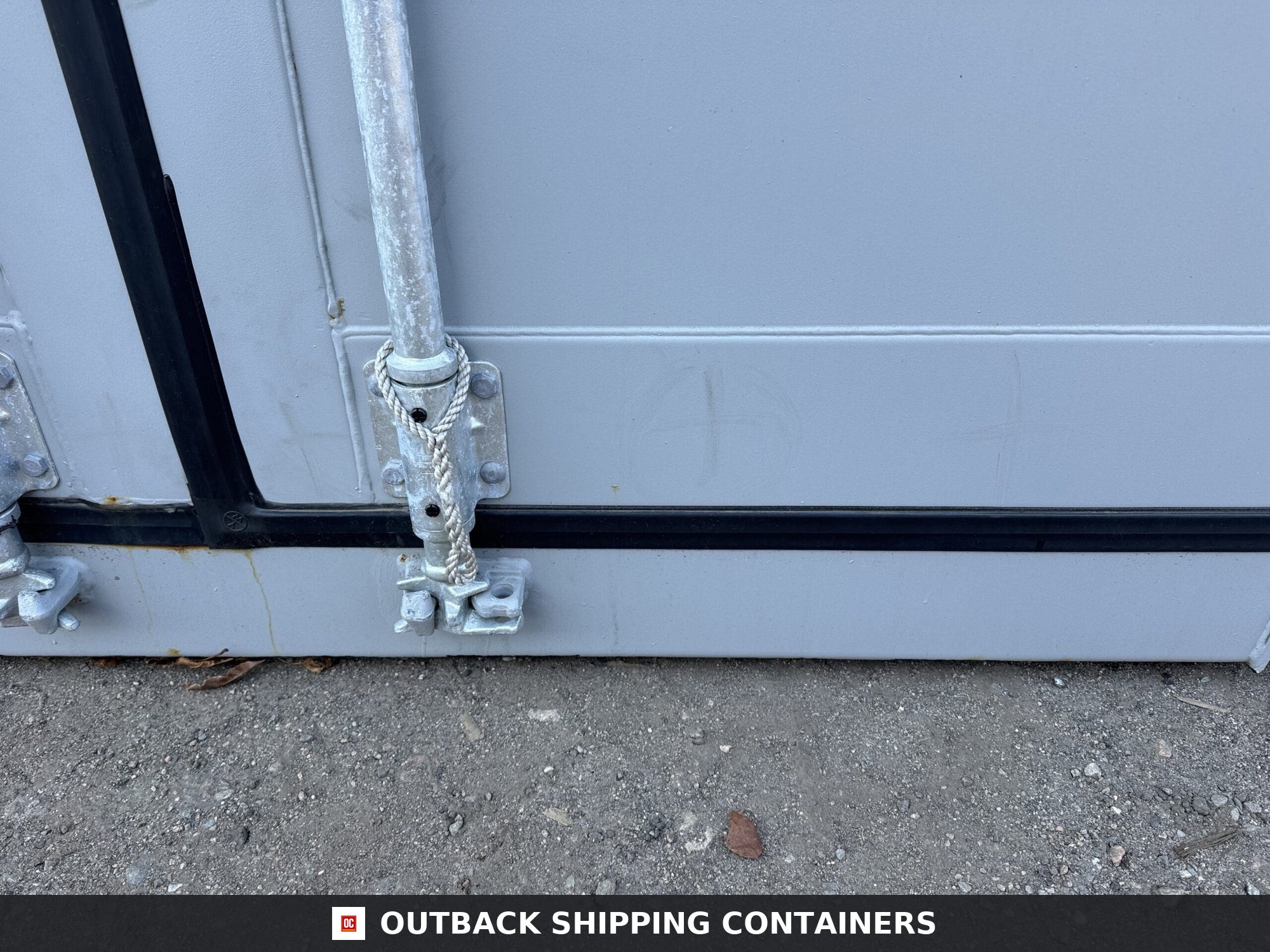 40ft New High Cube Shipping Container – Wind & Watertight – Gray — 40ft — new (image 7 of 12)