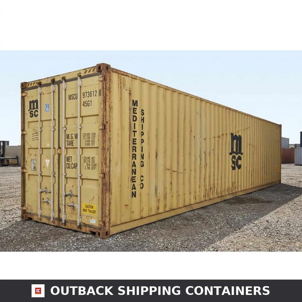 40Ft X 8Ft Used Shipping Container High Cube — 40ft — used — storage containers (image 5 of 6)