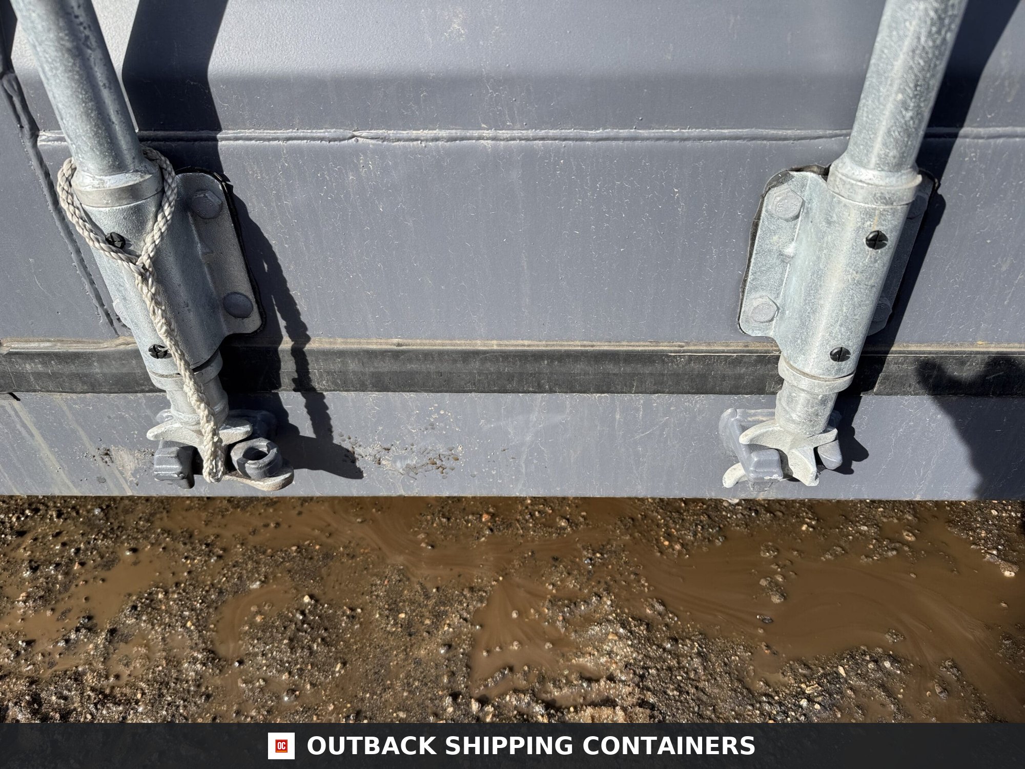 40ft New High Cube Shipping Container – Wind & Watertight – Dk Gray — 40ft — new (image 7 of 12)