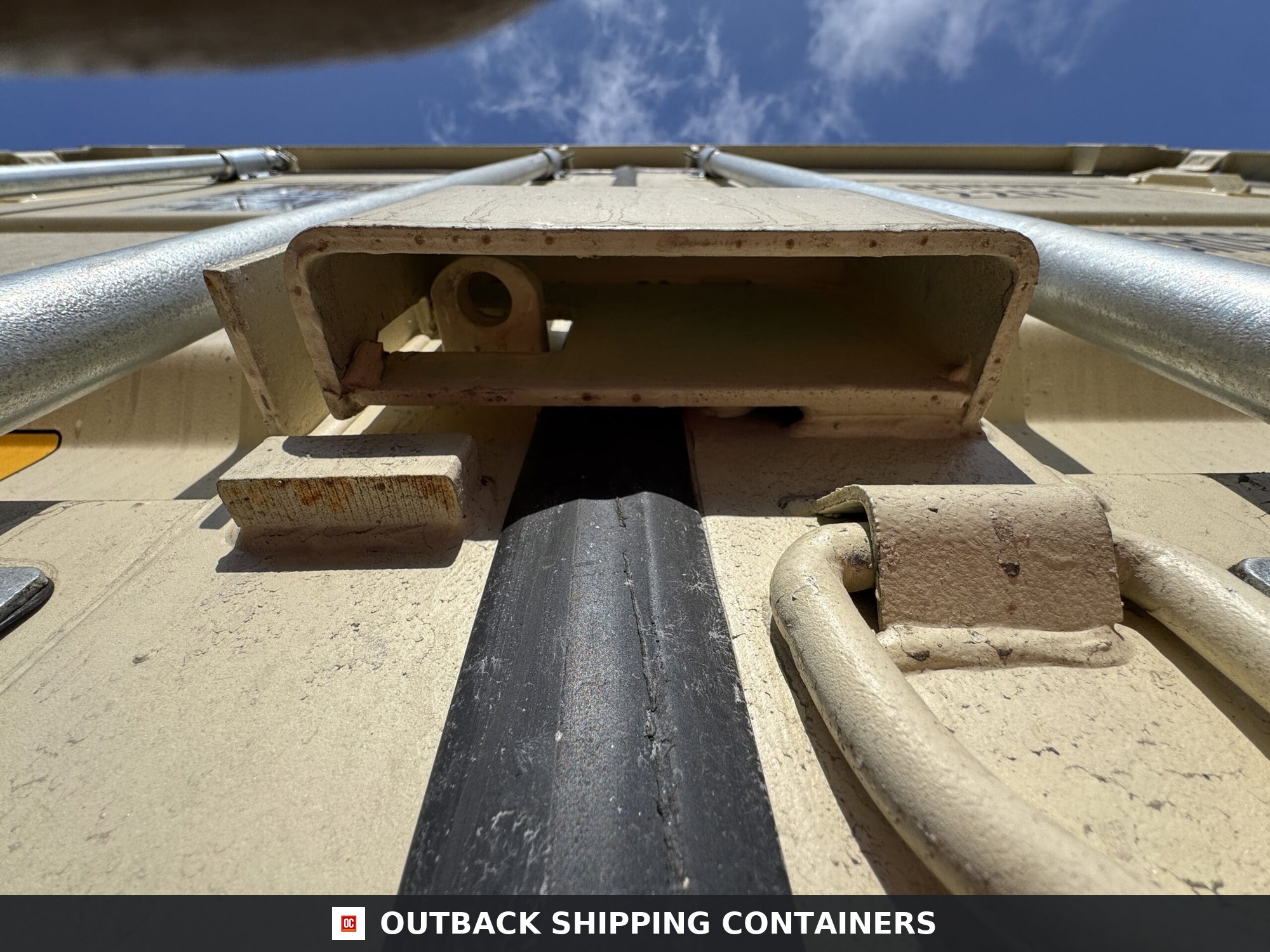 20ft New Shipping Container – Wind & Watertight – Beige — 20ft — new (image 5 of 12)