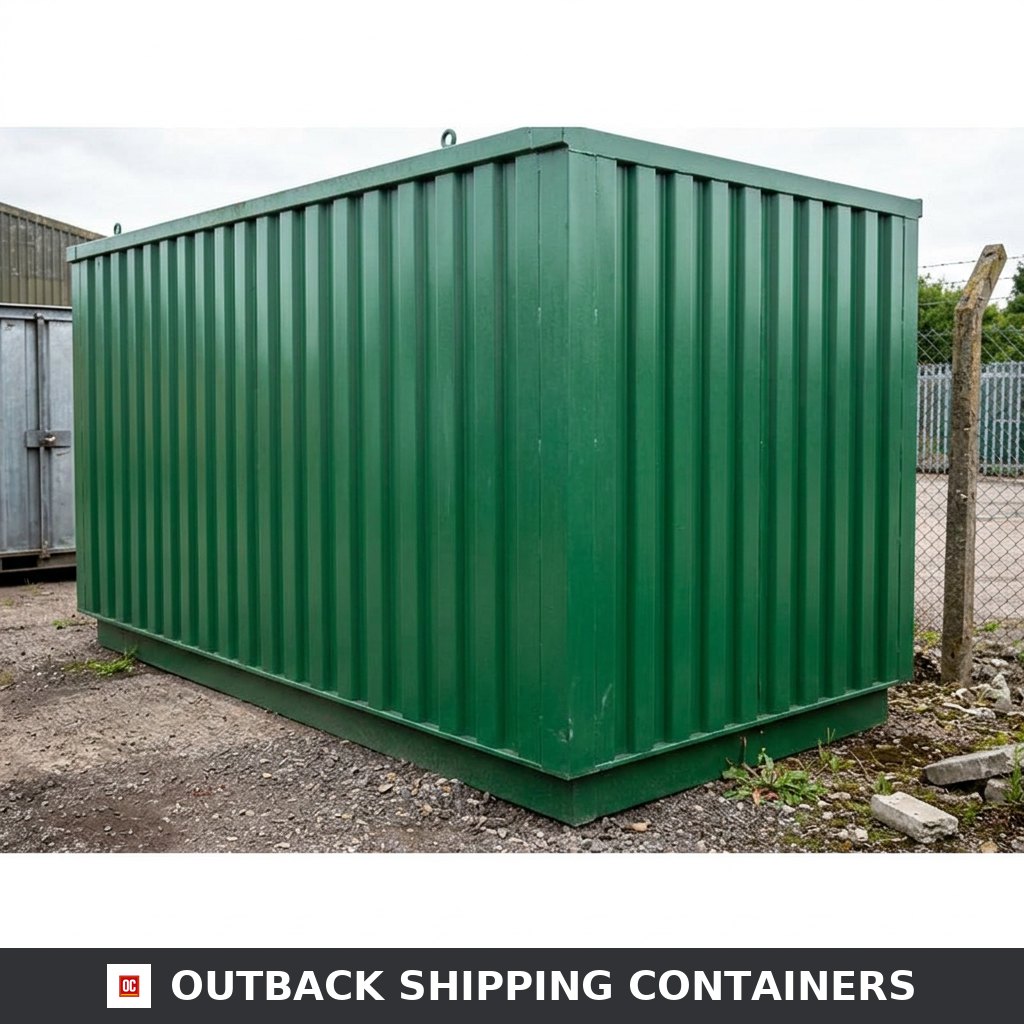4m x 2.1m Powder Coated Flat Packed Store — new — storage containers (image 5 of 6)