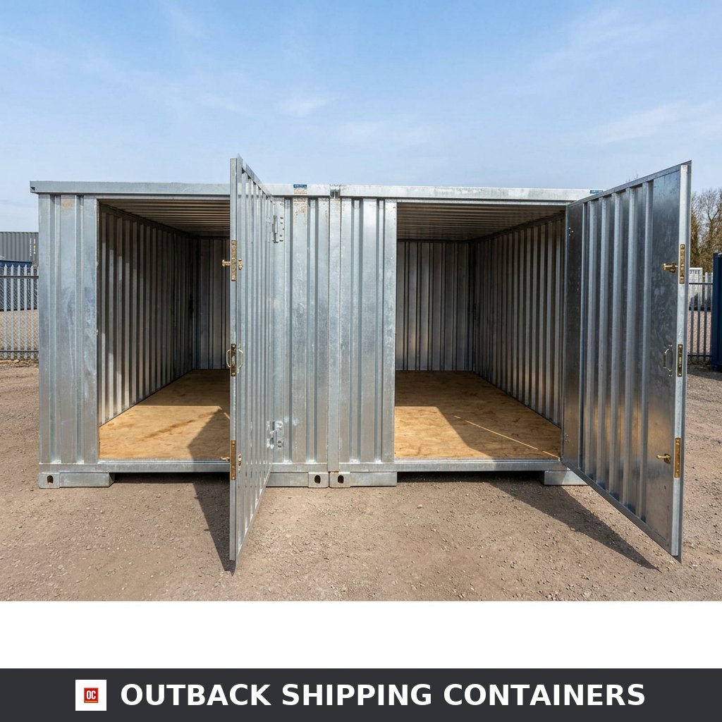 4M X 4.2M Side Linked Flat Pack Container Bundle — new — storage containers (image 6 of 6)