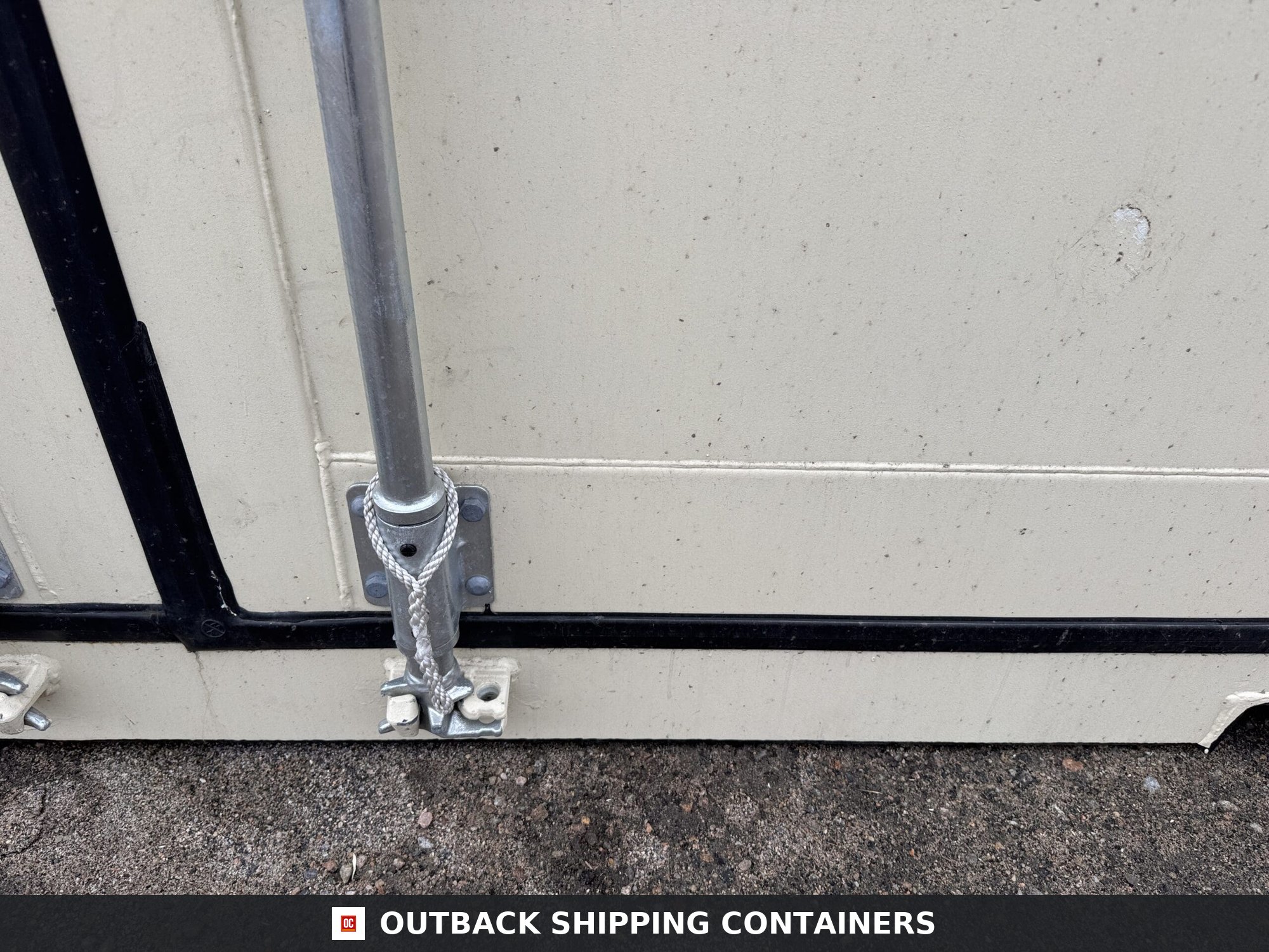 20ft New Shipping Container – Wind & Watertight – Beige — 20ft — new (image 7 of 12)