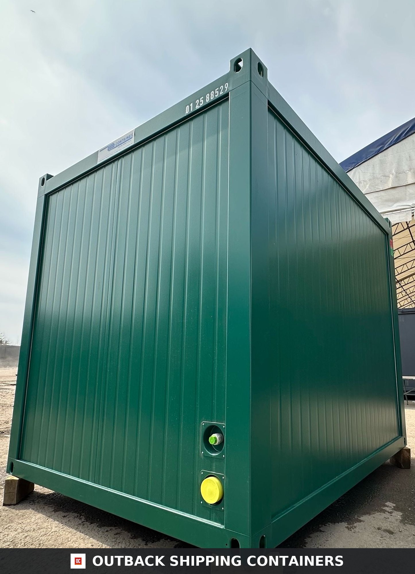 CUSTOM for Sale — Interior Detail | Outback Shipping Containers CUSTOM — Disabled Access Toilet Block With Shower Facility — 10 x 8 ft Portable — No 794 — product gallery image 5 of 16