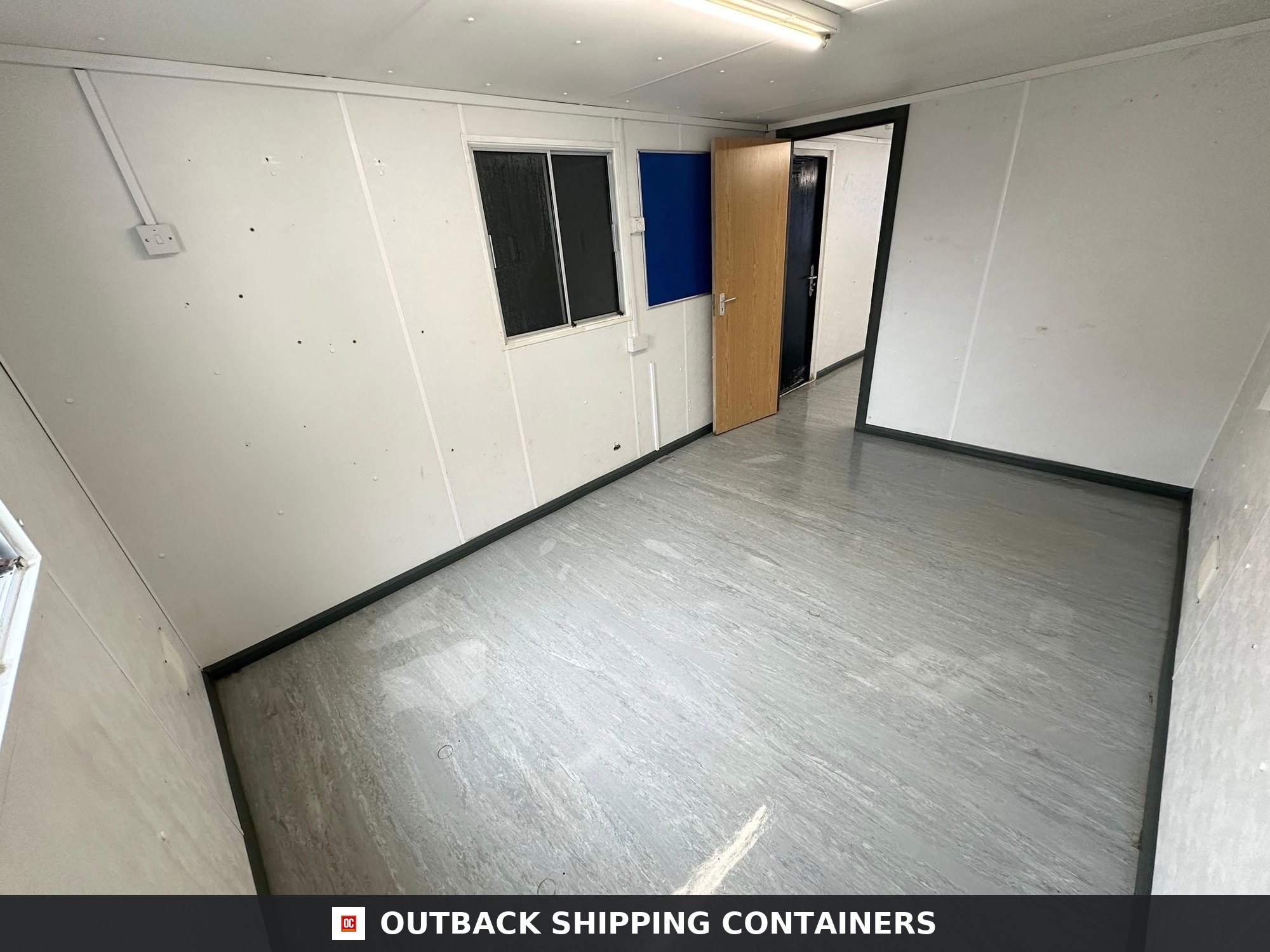 32x10ft for Sale — Roof and Structural Detail | Outback Shipping Containers 32x10ft — Canteen / Office — 2 Rooms — Building Site Accommodation — Portable Anti-Vandal - image 9