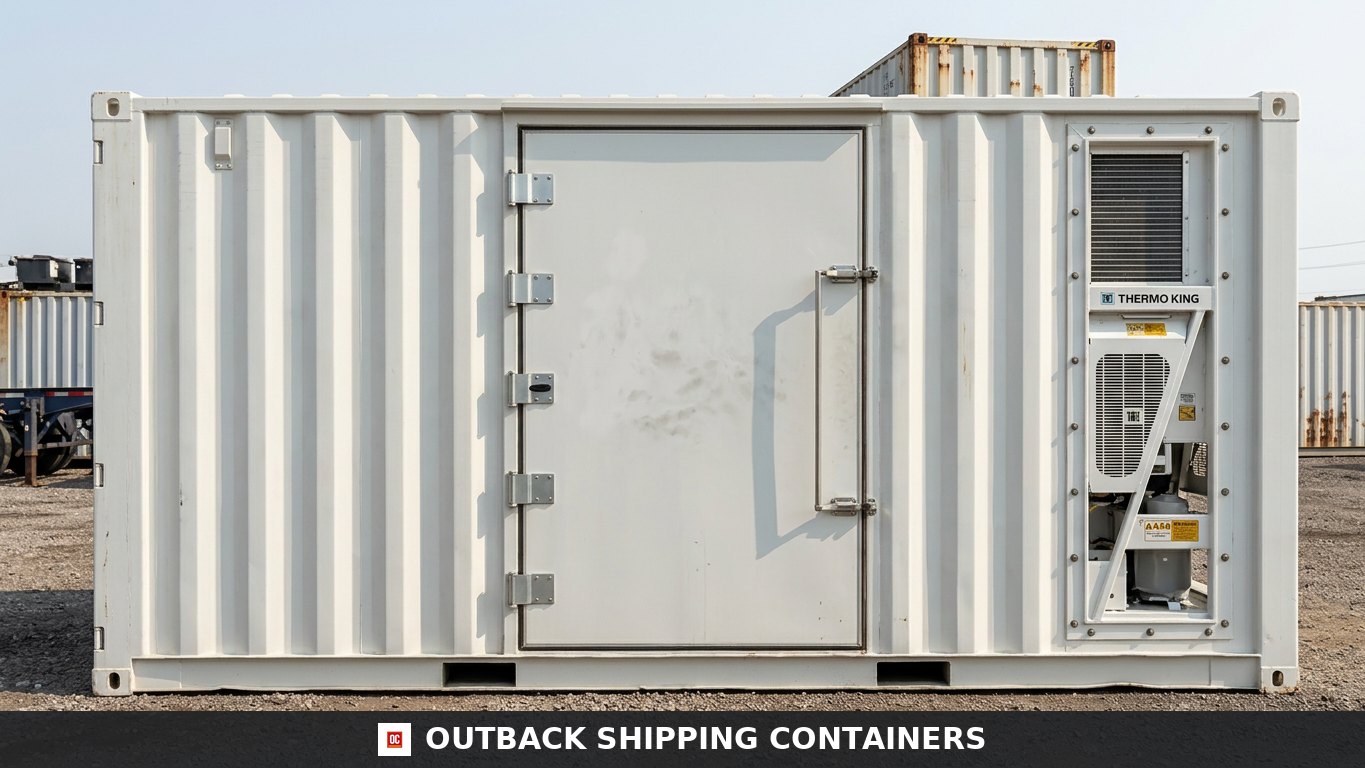 20ft Blast Freezers For Sale Online -40°F to 70°F (460V/230V 3P) 40ft — Interior Detail 20ft Blast Freezers For Sale Online -40°F to 70°F (460V/230V 3P) — 40ft — used — refrigerated containers (image 6 of 6)