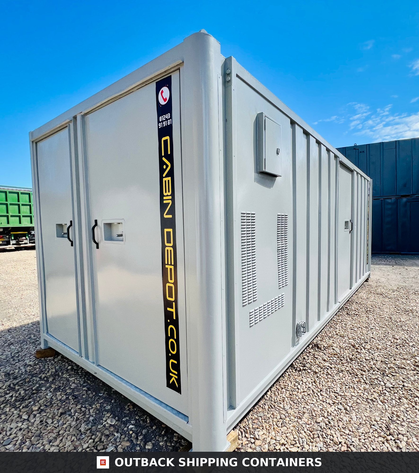 20X9FT Static Welfare Unit — Office, Toilet, Canteen | No 678 — view 7