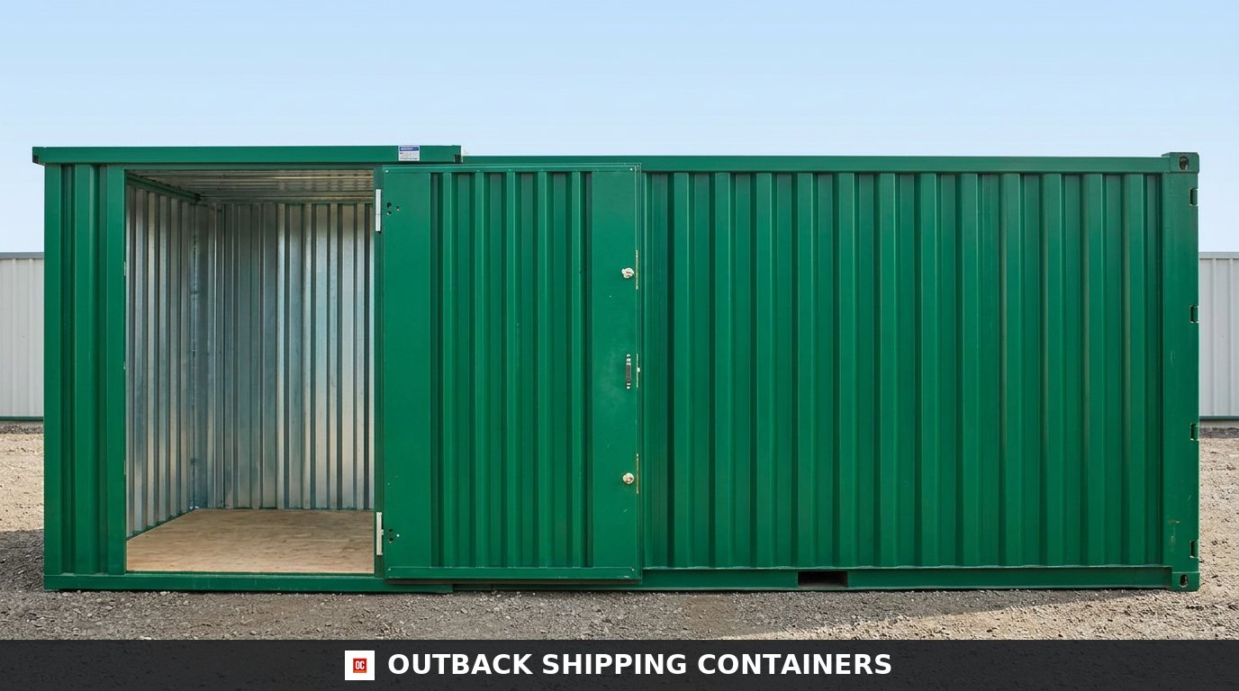 8M X 2.1M End Linked Flat Packed Container Bundle (Powder Coated) — new — storage containers (image 6 of 6)