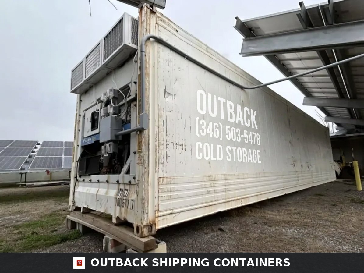 Maersk RAHC-031 Used 40ft Cold Storage Reefer Container – Model CCR18060 — Interior Detail Maersk RAHC-031 Used 40ft Cold Storage Reefer Container – Model CCR18060 — 40ft refrigerated container (image 6 of 6)