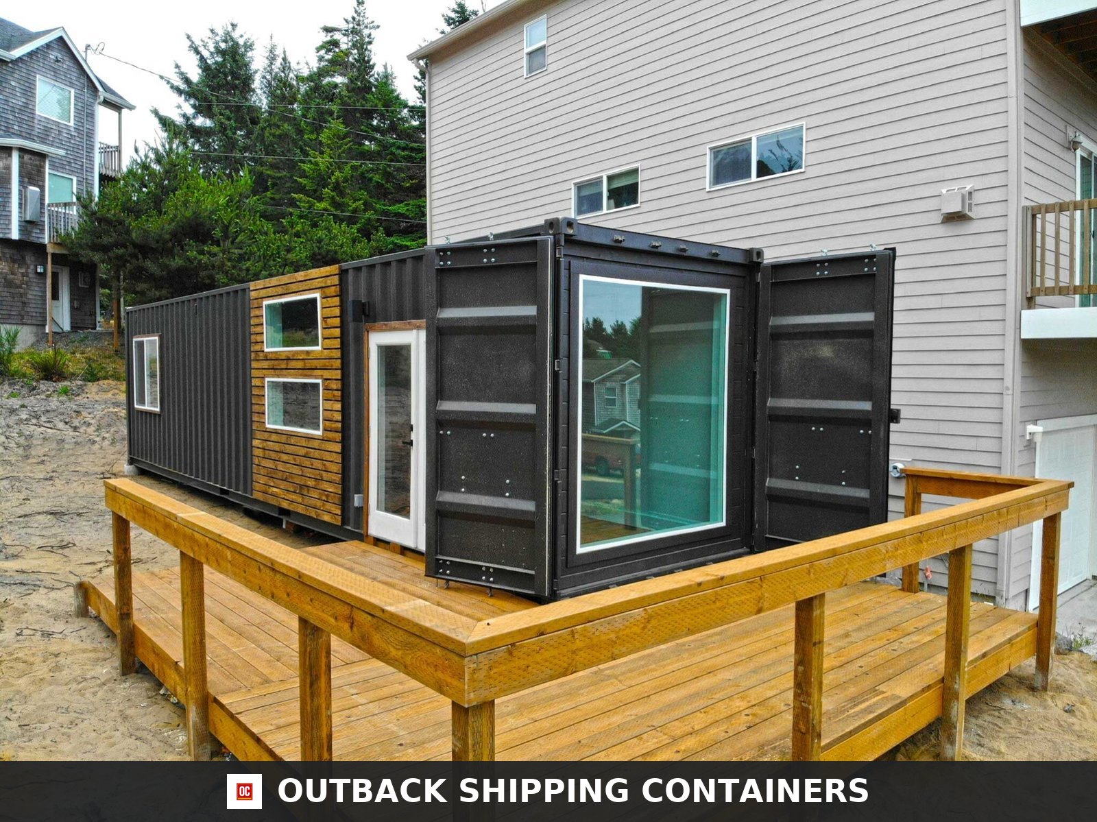 40ft Kennedy Luxury Container Home | 1 Bed 1 Bath Prefab Shipping Container House — 40ft — new (image 3 of 27)