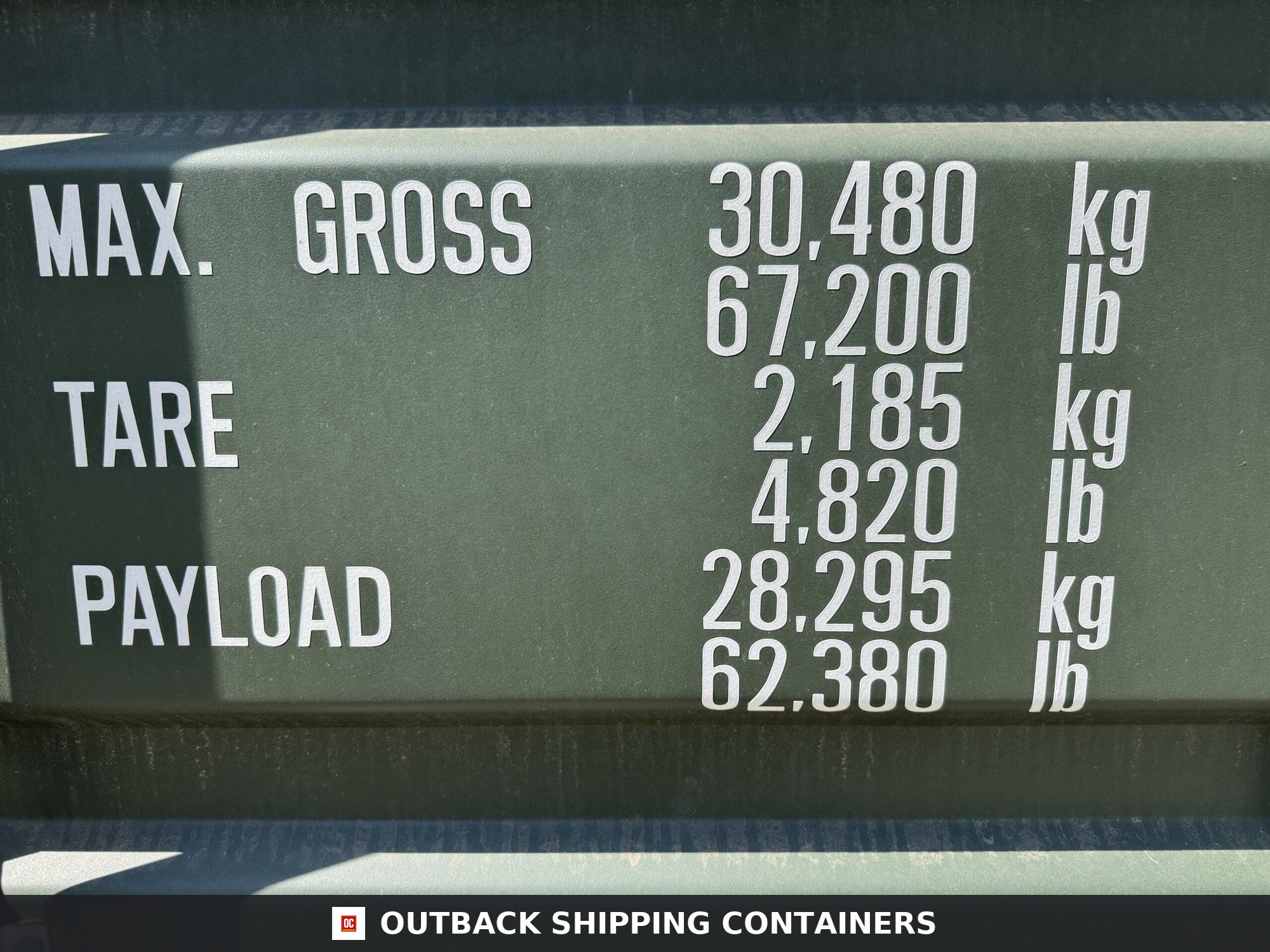 20ft New Shipping Container – Wind & Watertight – Green — 20ft — new (image 4 of 12)