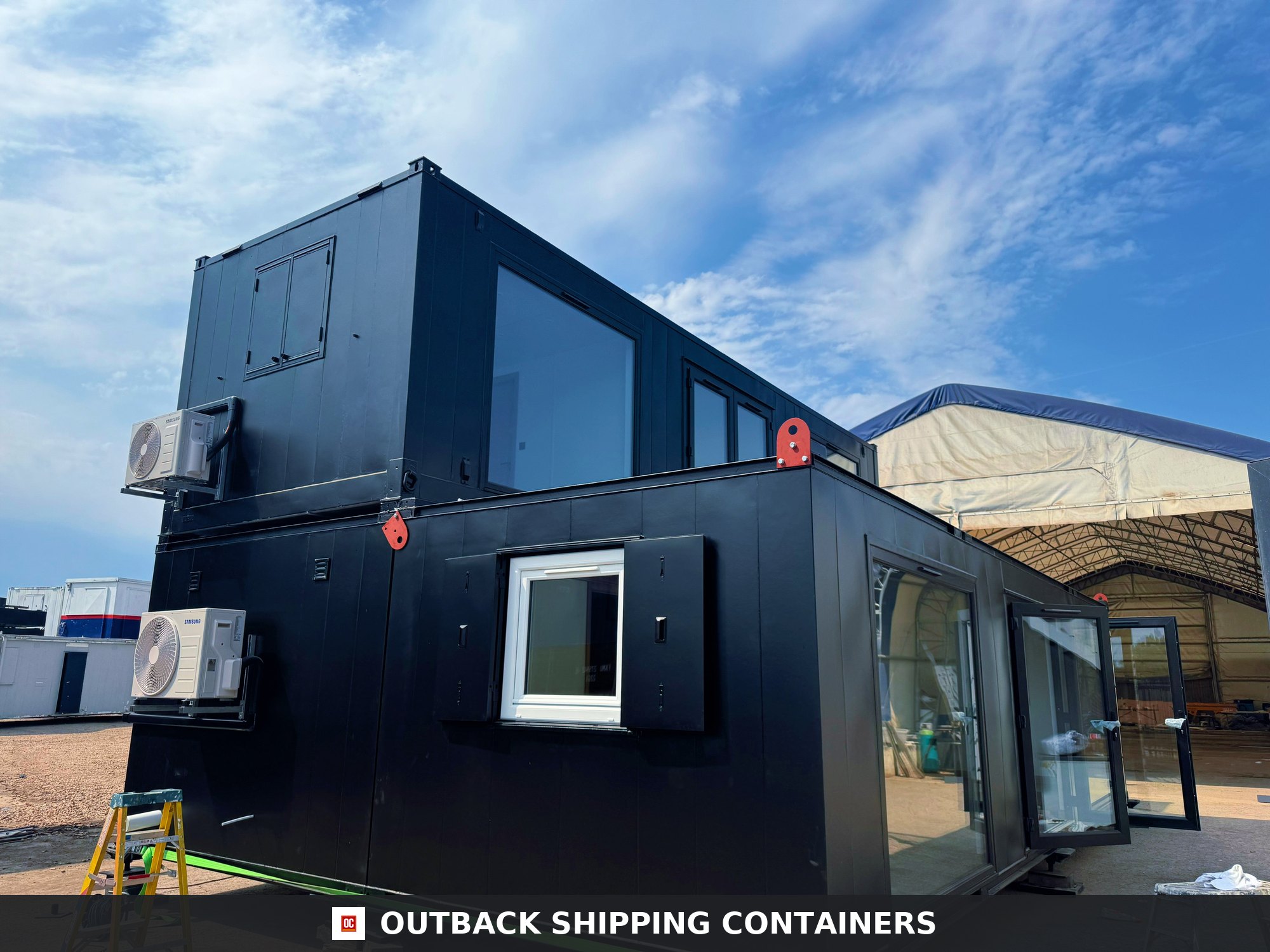 3 Bay 32X10FT for Sale — Interior View | Outback Shipping Containers 3 Bay — 32x10ft — image 5 of 15