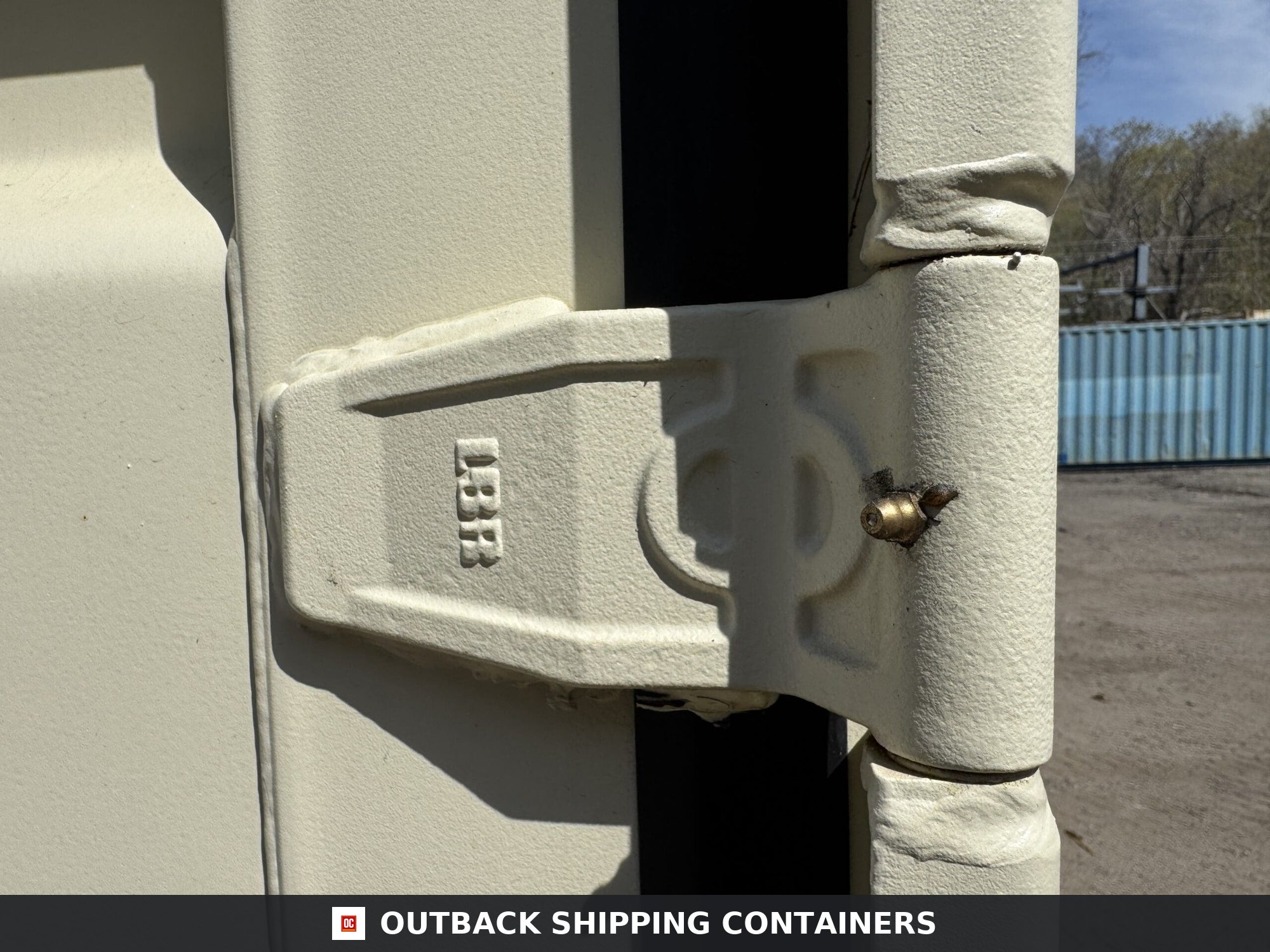 20ft New Shipping Container – Wind & Watertight – Beige — 20ft — new (image 10 of 12)
