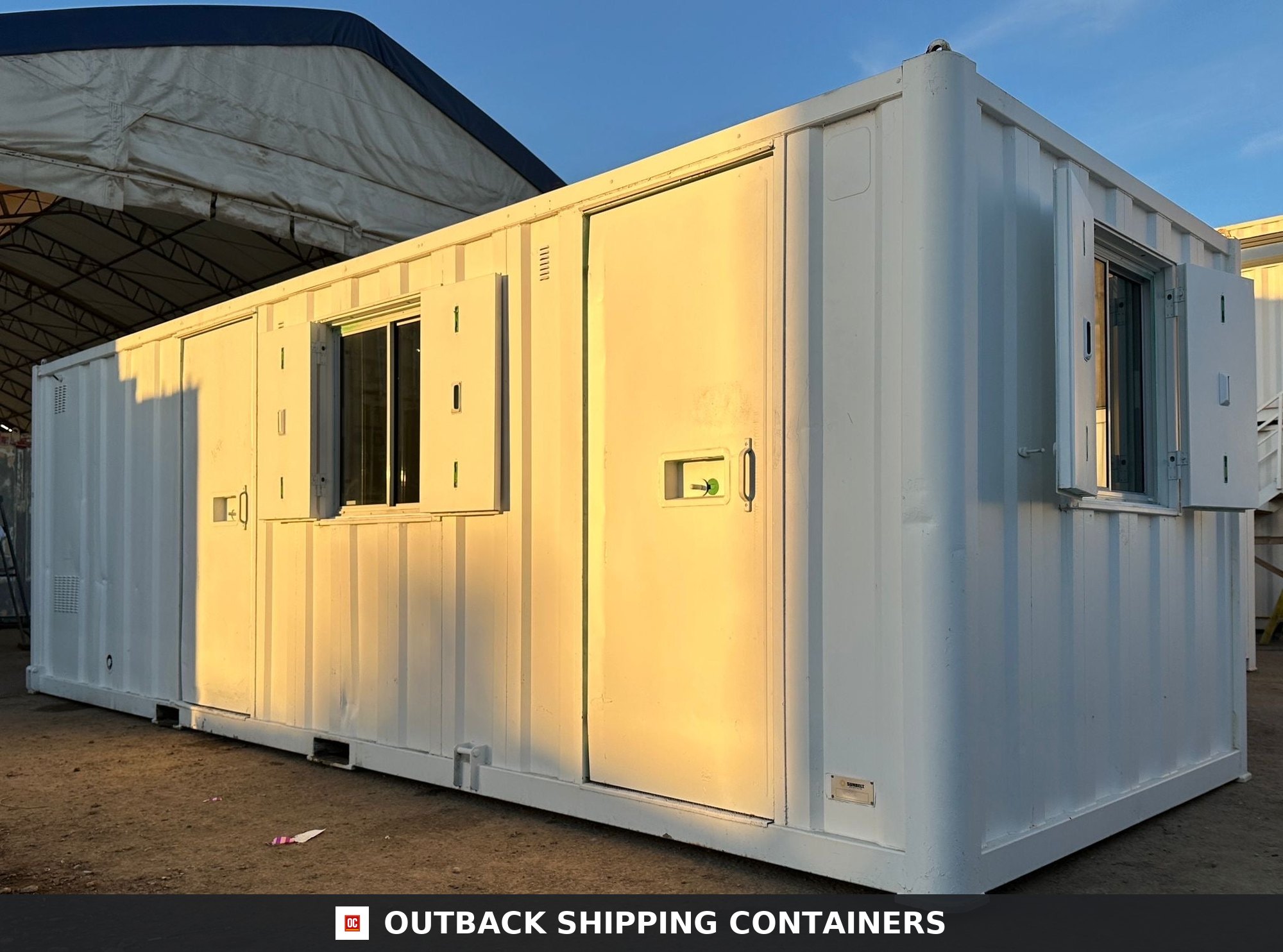 25X9FT Static Welfare Unit — Office, Toilet, Canteen | No 1647 — view 1