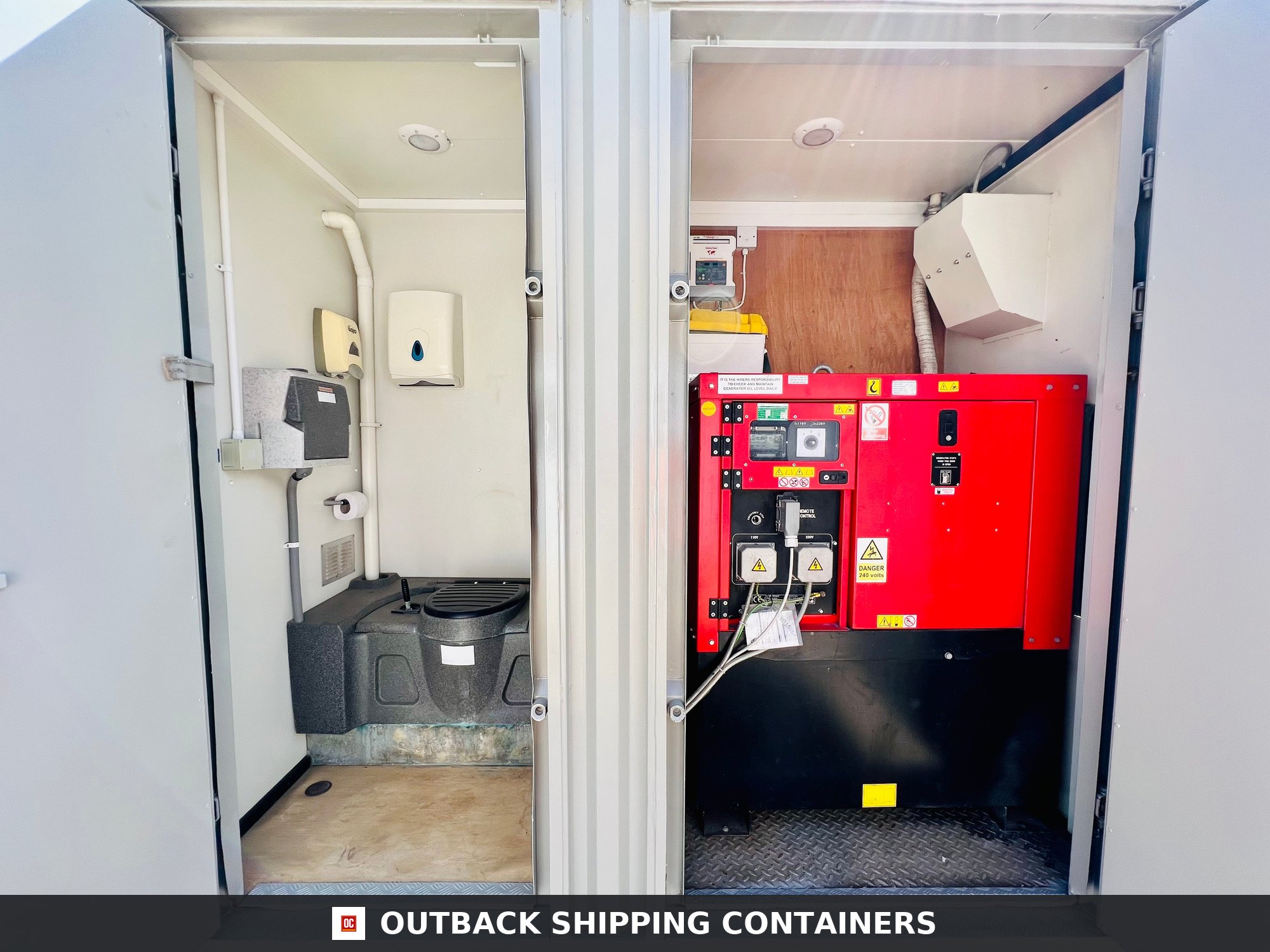 20X9FT Static Welfare Unit — Office, Toilet, Canteen | No 678 — view 4
