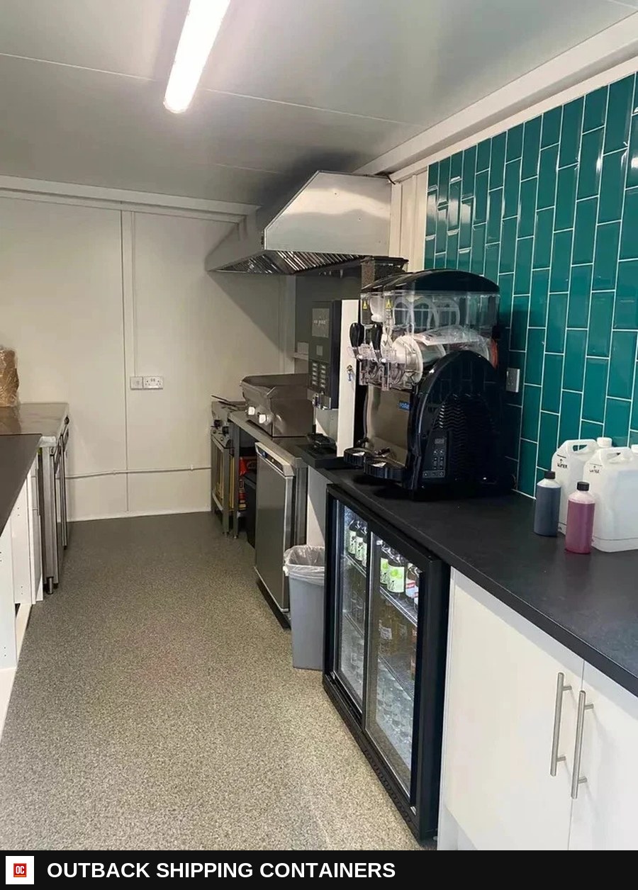 16ft x 8ft Street Food Container | Catering Kiosk Cabin — Undercarriage, Axles And Suspension | Outback Shipping Containers 16ft x 8ft Street Food Container | Catering Kiosk Cabin for sale — undercarriage, axles and suspension