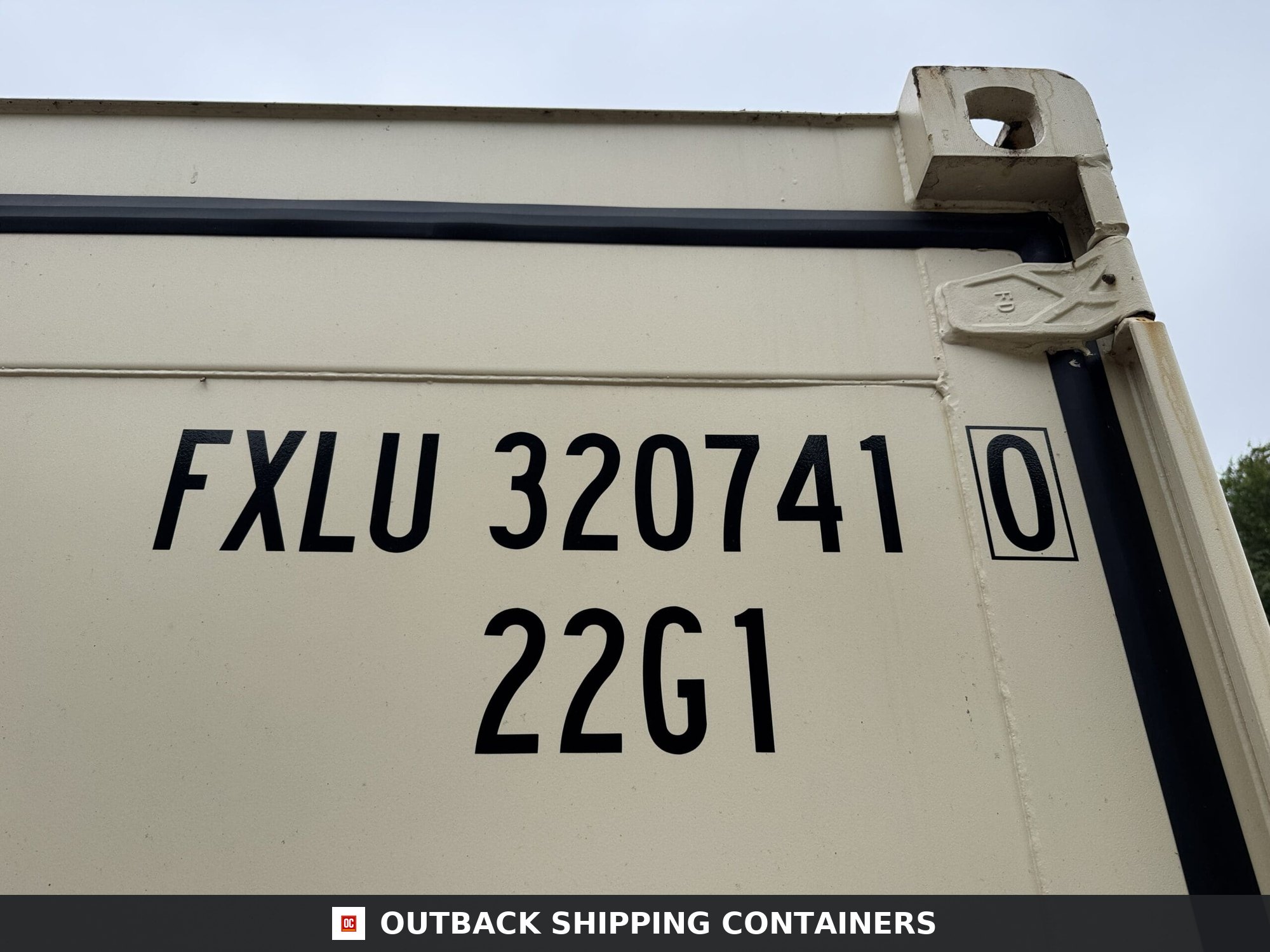 20ft New Shipping Container – Wind & Watertight – Beige — 20ft — new (image 2 of 12)