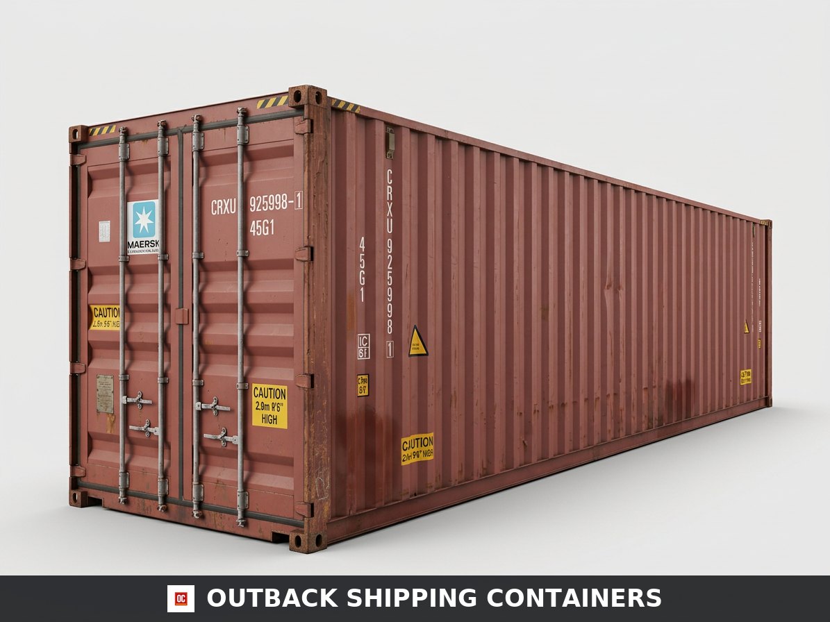 40′ Used HC Shipping Storage Container — used — storage containers (image 2 of 2)