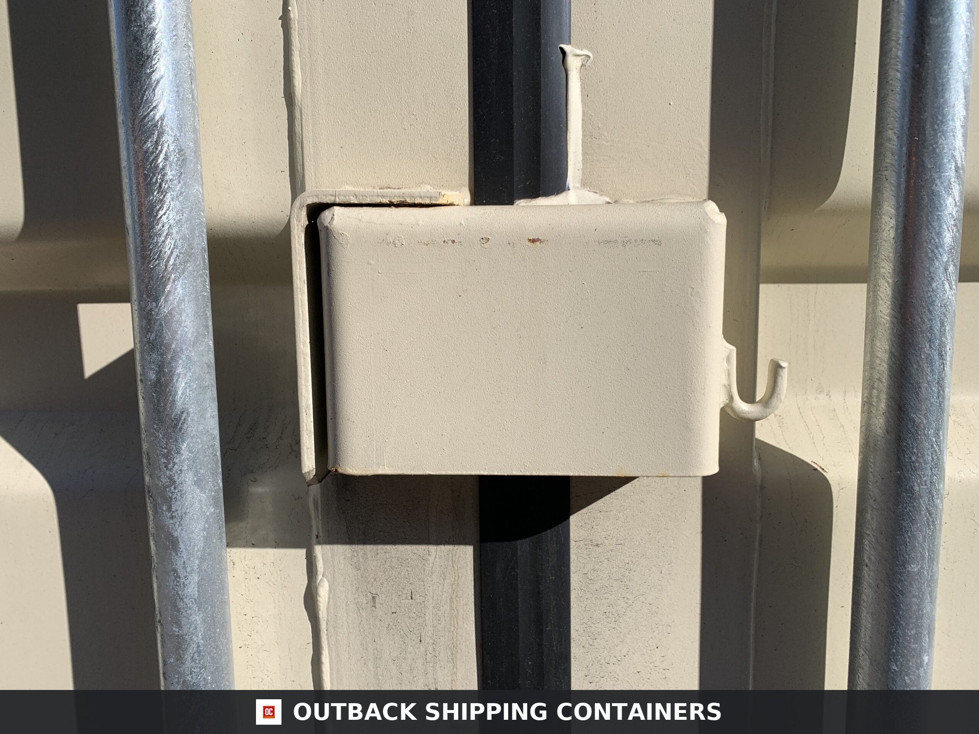 40ft New High Cube Shipping Container – Wind & Watertight – Beige — 40ft — new (image 5 of 12)