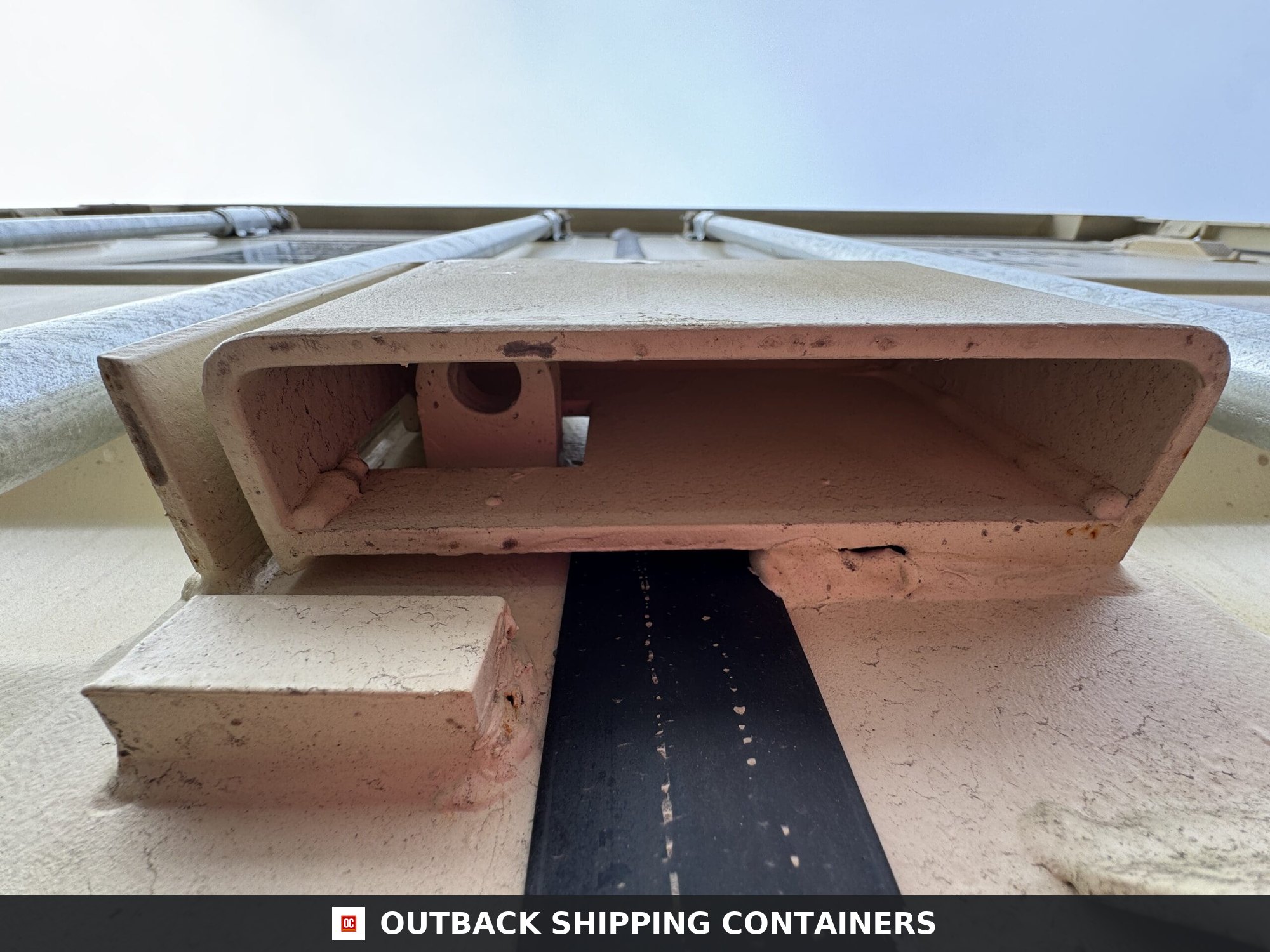 20ft New Shipping Container – Wind & Watertight – Beige — 20ft — new (image 5 of 12)
