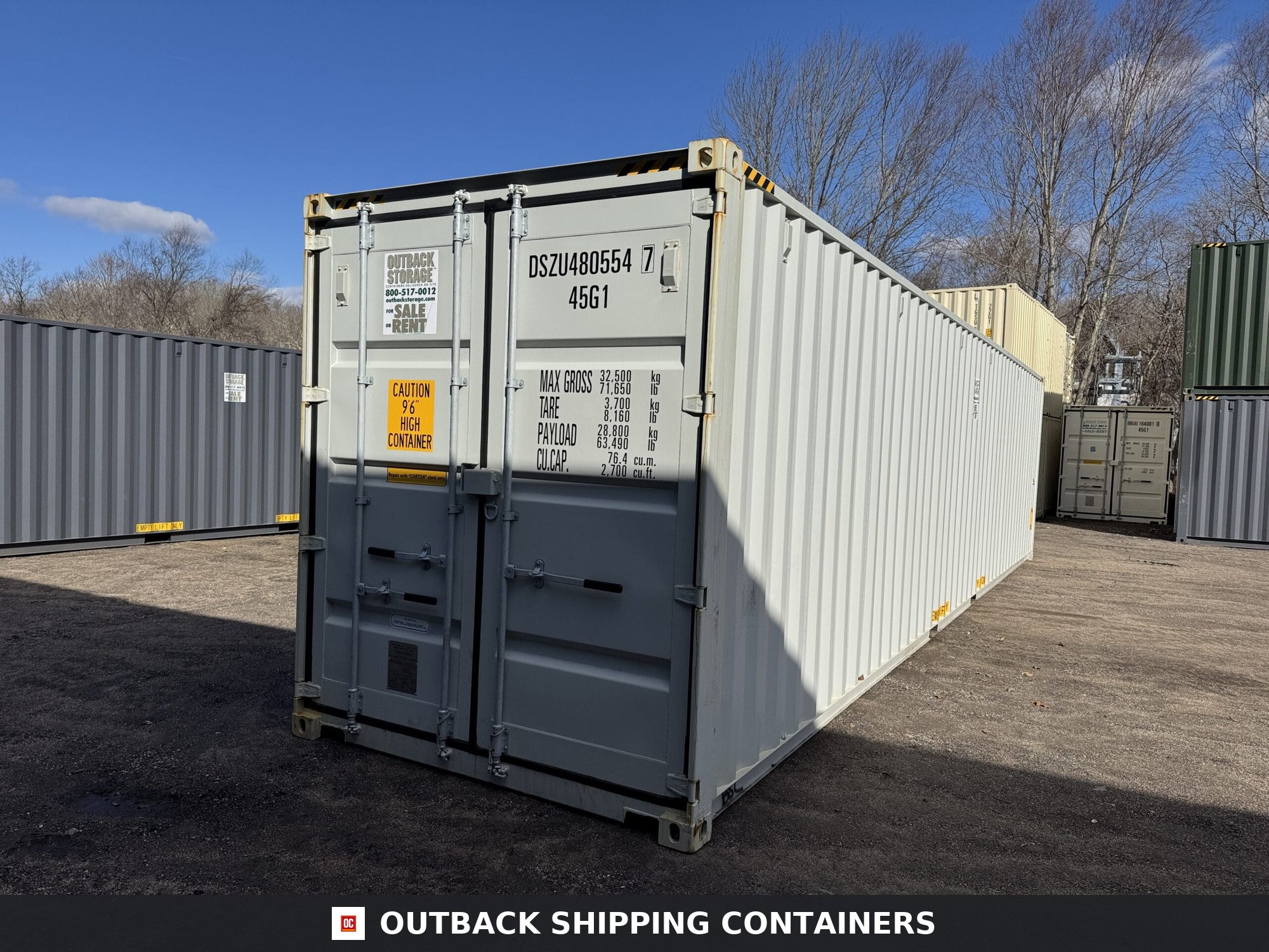 40ft New High Cube Shipping Container – Wind & Watertight — 40ft — new (image 8 of 12)