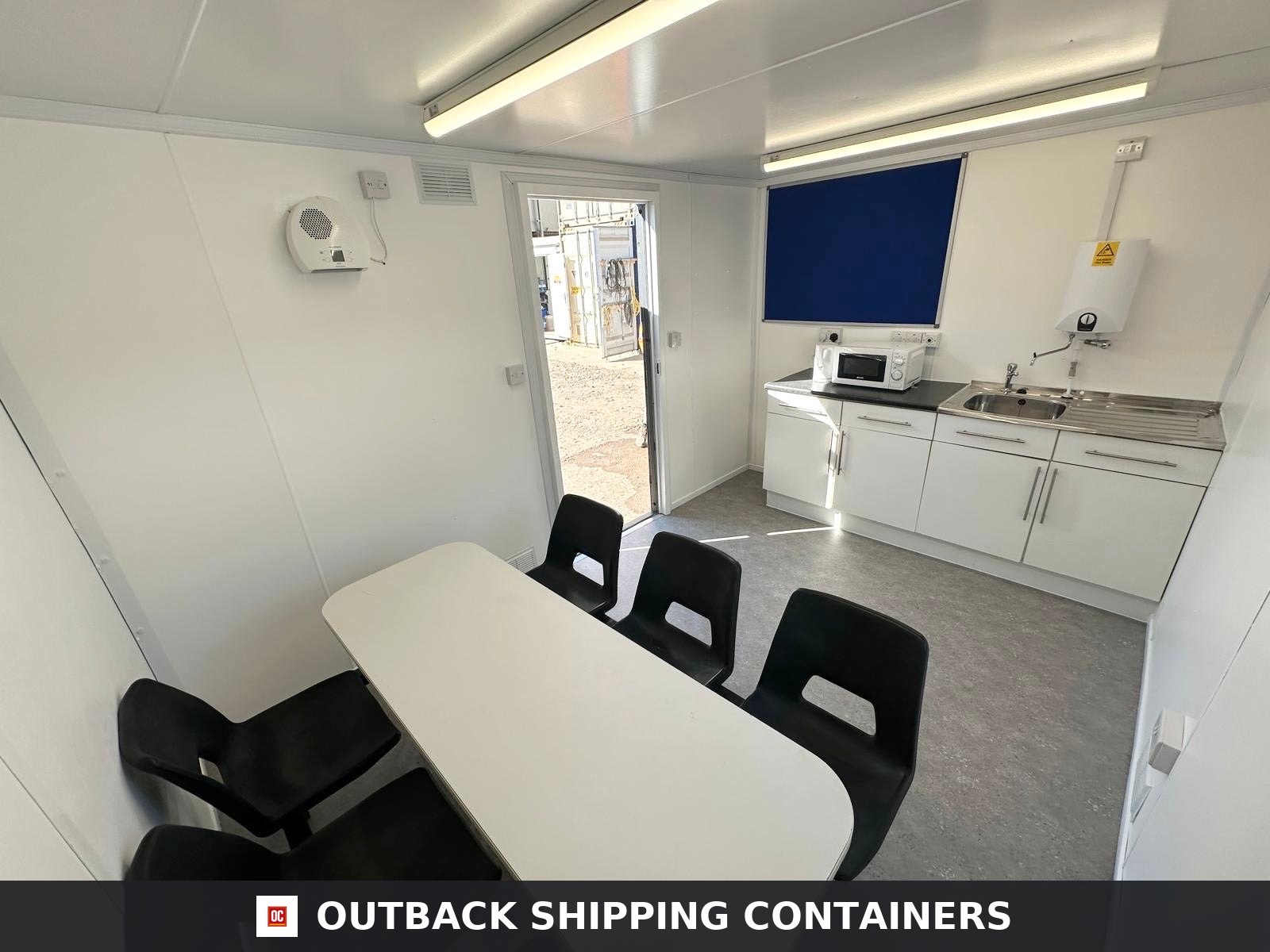 24X9FT Static Welfare Unit — Office, Toilet, Canteen | No 1221 — view 2