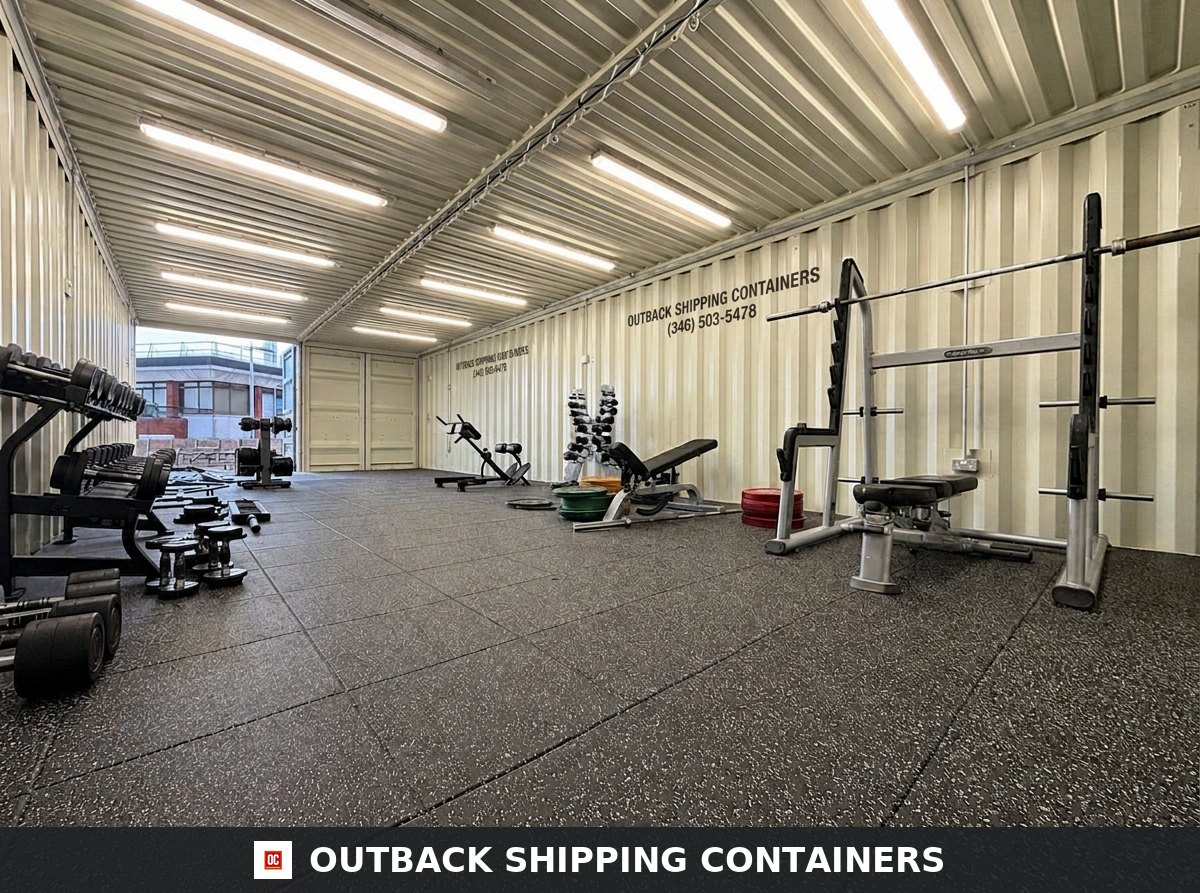 40x16ft for Sale — Side Profile View | Outback Shipping Containers 2 40x16ft — CUSTOM — image 1 of 3