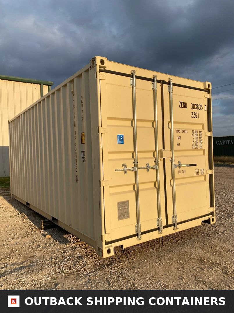 1-Trip 20Ft Standard RAL1015 — 20ft — new — storage containers (image 5 of 5)