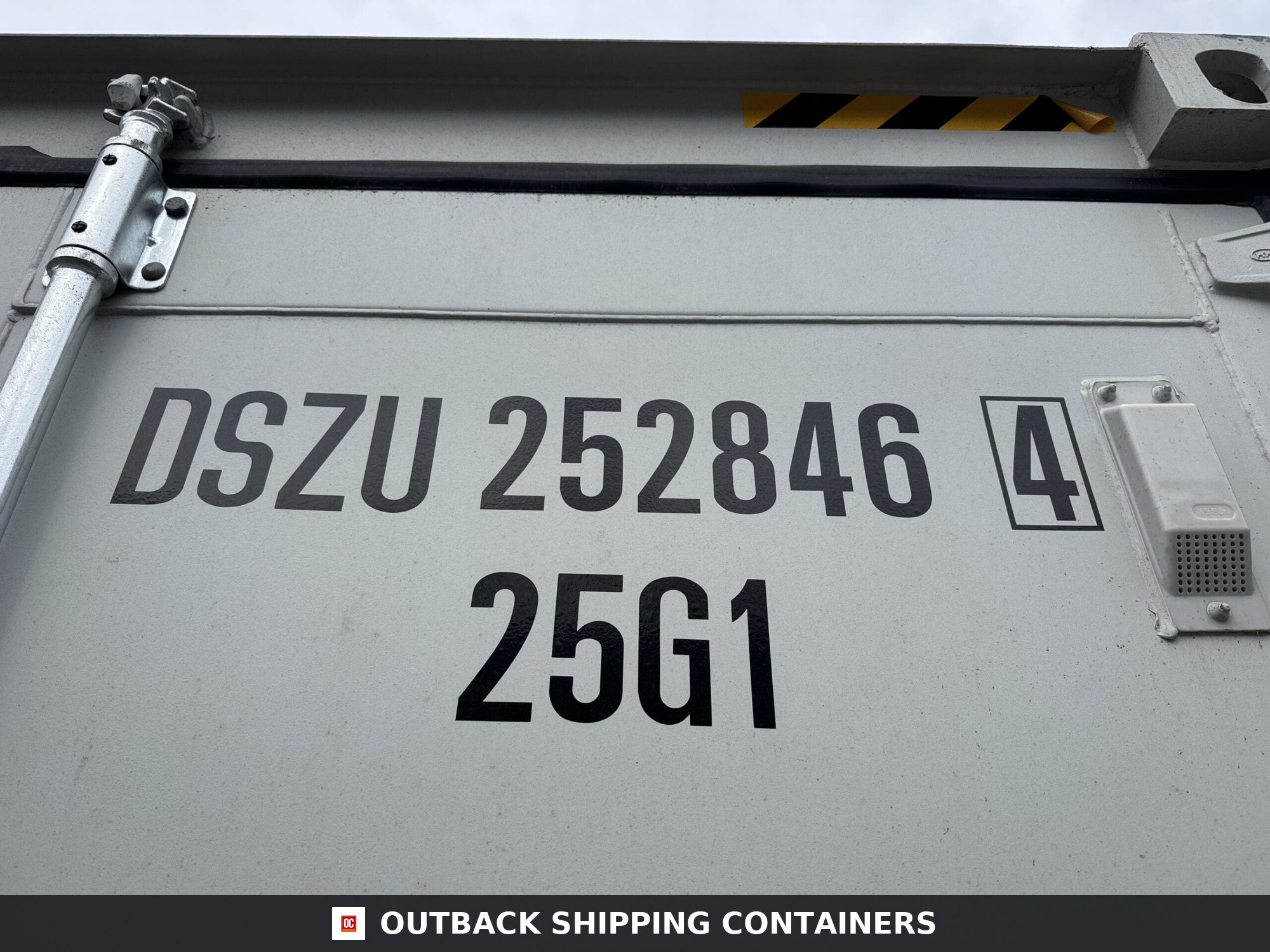 20ft New High Cube Shipping Container – Wind & Watertight – Gray — 20ft — new (image 2 of 12)