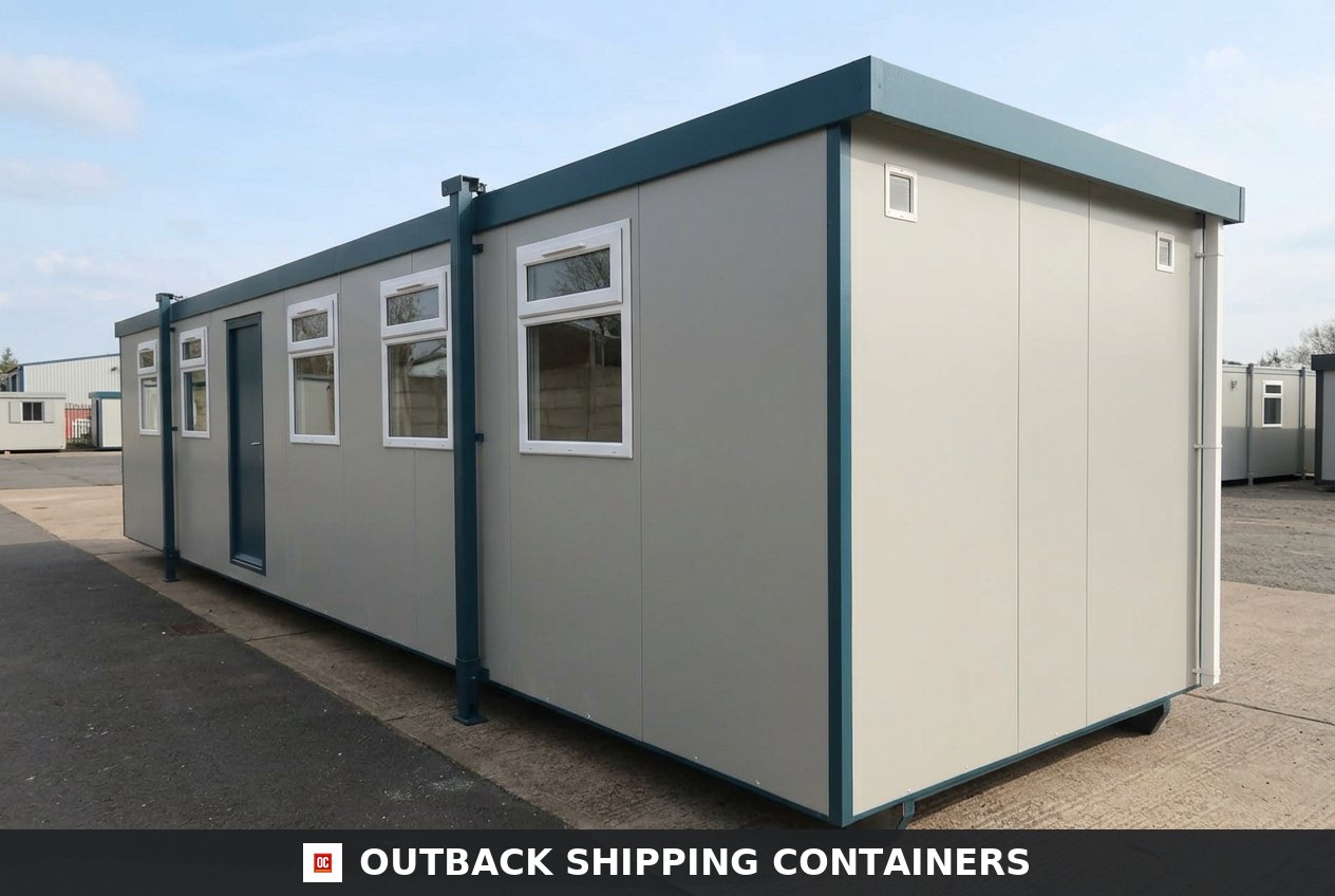 40FT x 10FT Jackleg Office Cabin — Container Offices (image 2 of 4)