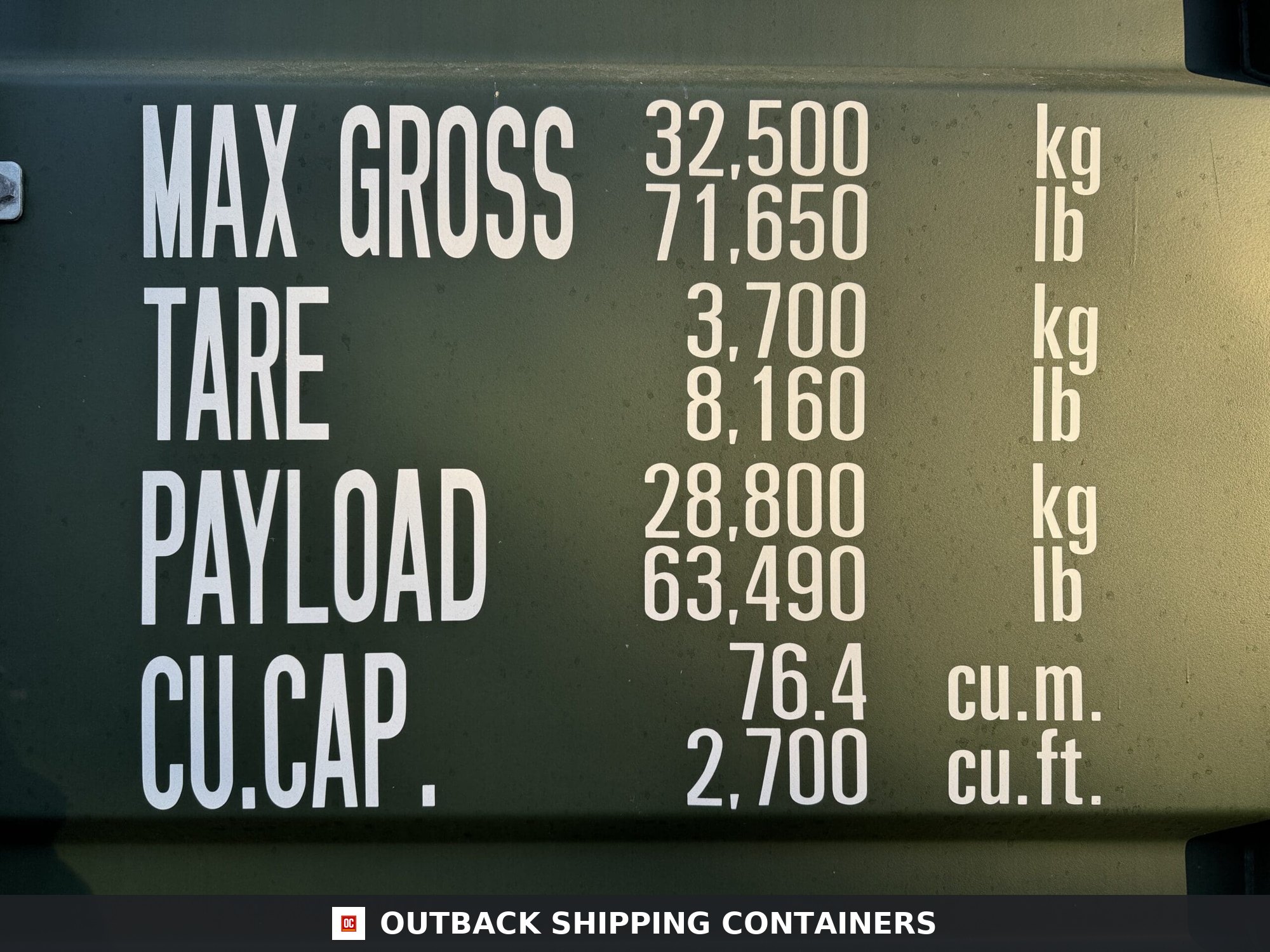 40ft New High Cube Shipping Container – Wind & Watertight – Green — 40ft — new (image 4 of 12)