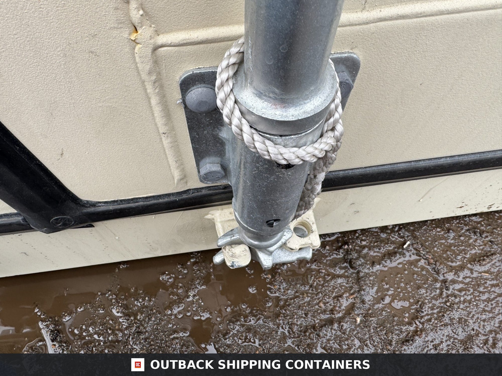 20ft New Shipping Container – Wind & Watertight – Beige — 20ft — new (image 7 of 12)