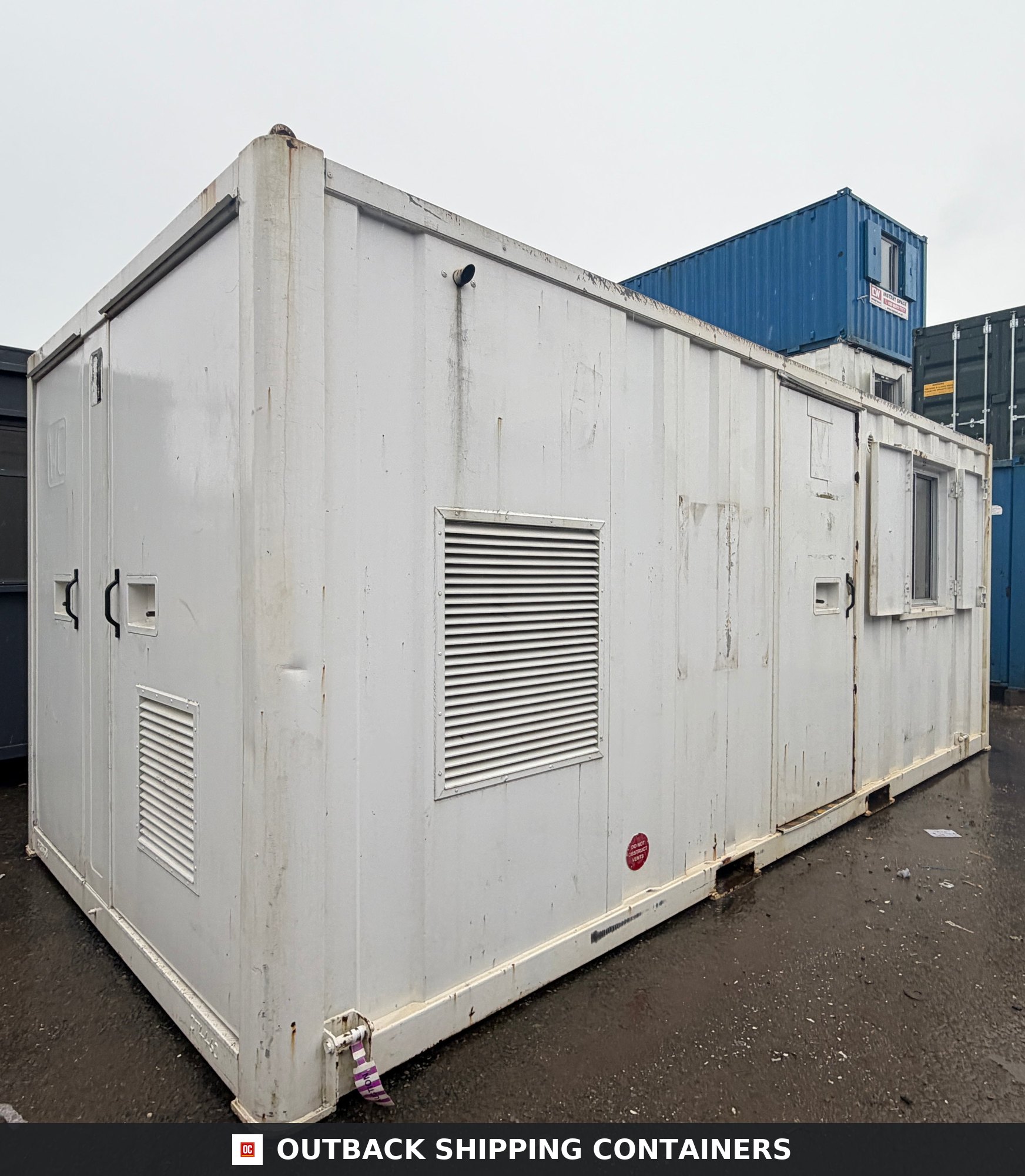 20x9ft Static Welfare Unit No 1623 — kitchenette
