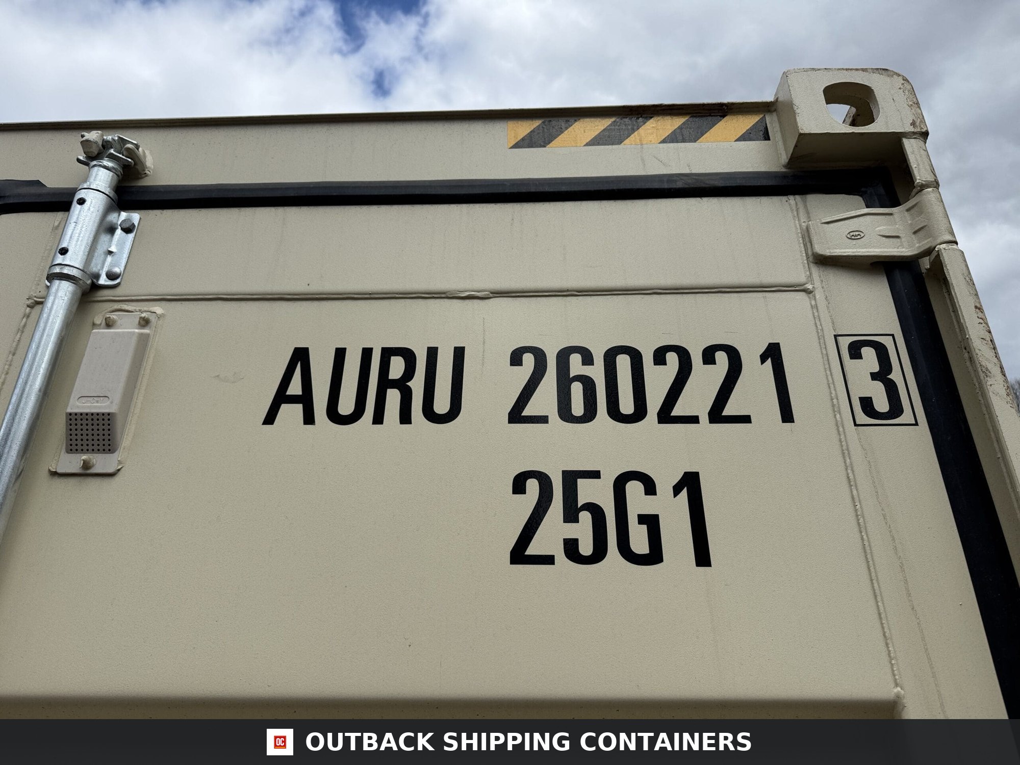 20ft New High Cube Shipping Container – Wind & Watertight – Beige — 20ft — new (image 6 of 12)