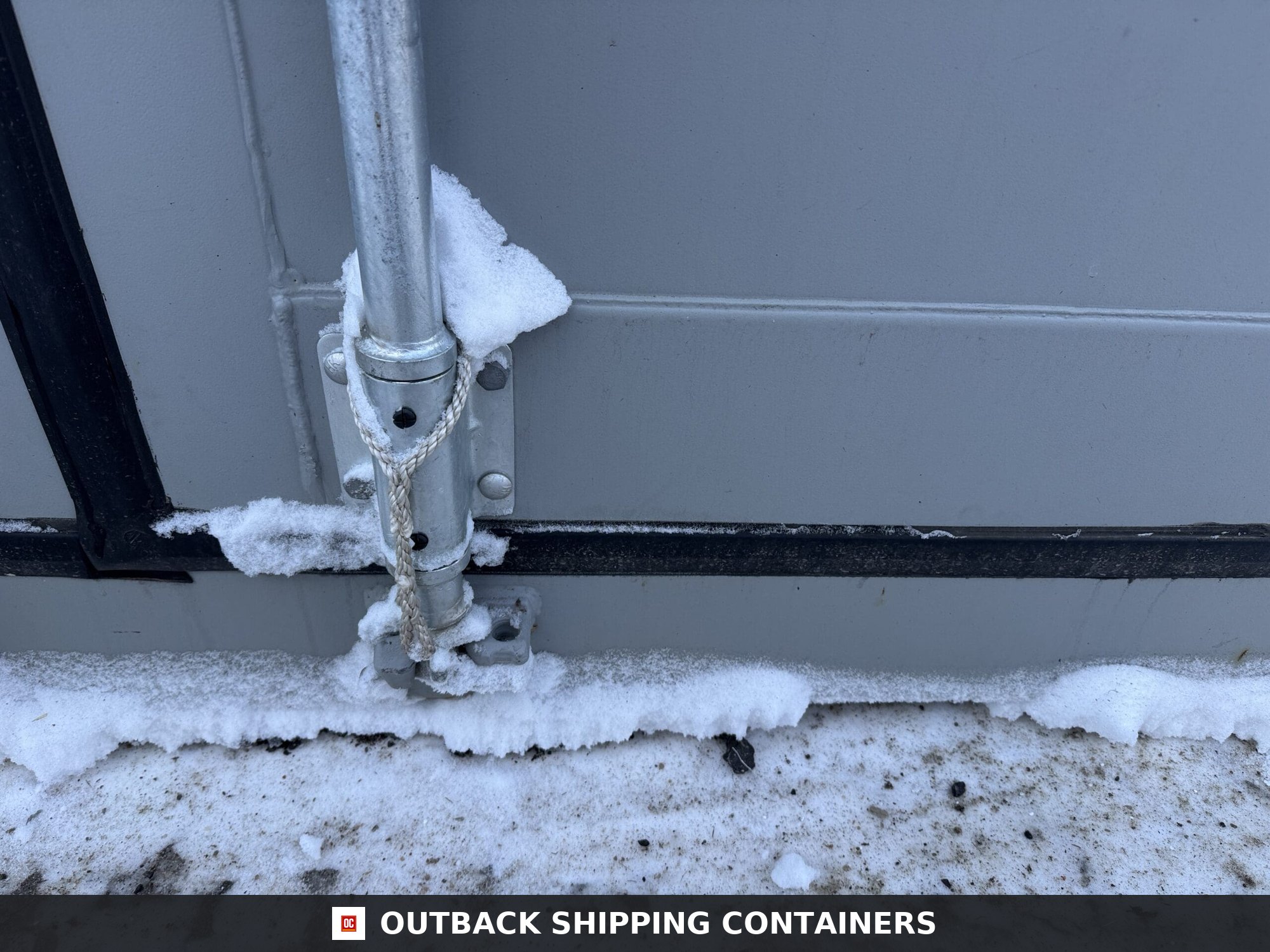 40ft New High Cube Shipping Container – Wind & Watertight – Gray — 40ft — new (image 7 of 12)