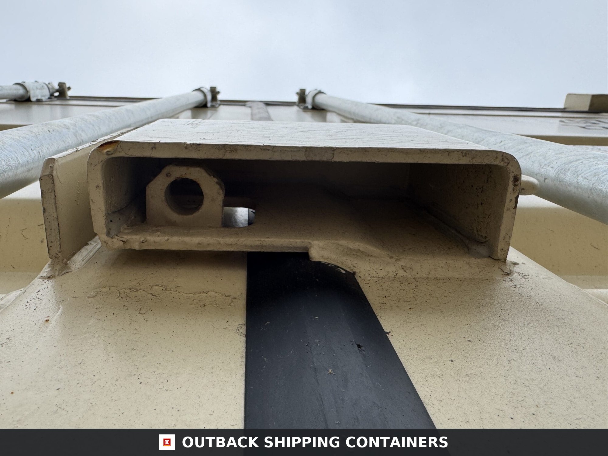 20ft New Shipping Container – Wind & Watertight – Beige — 20ft — new (image 6 of 12)