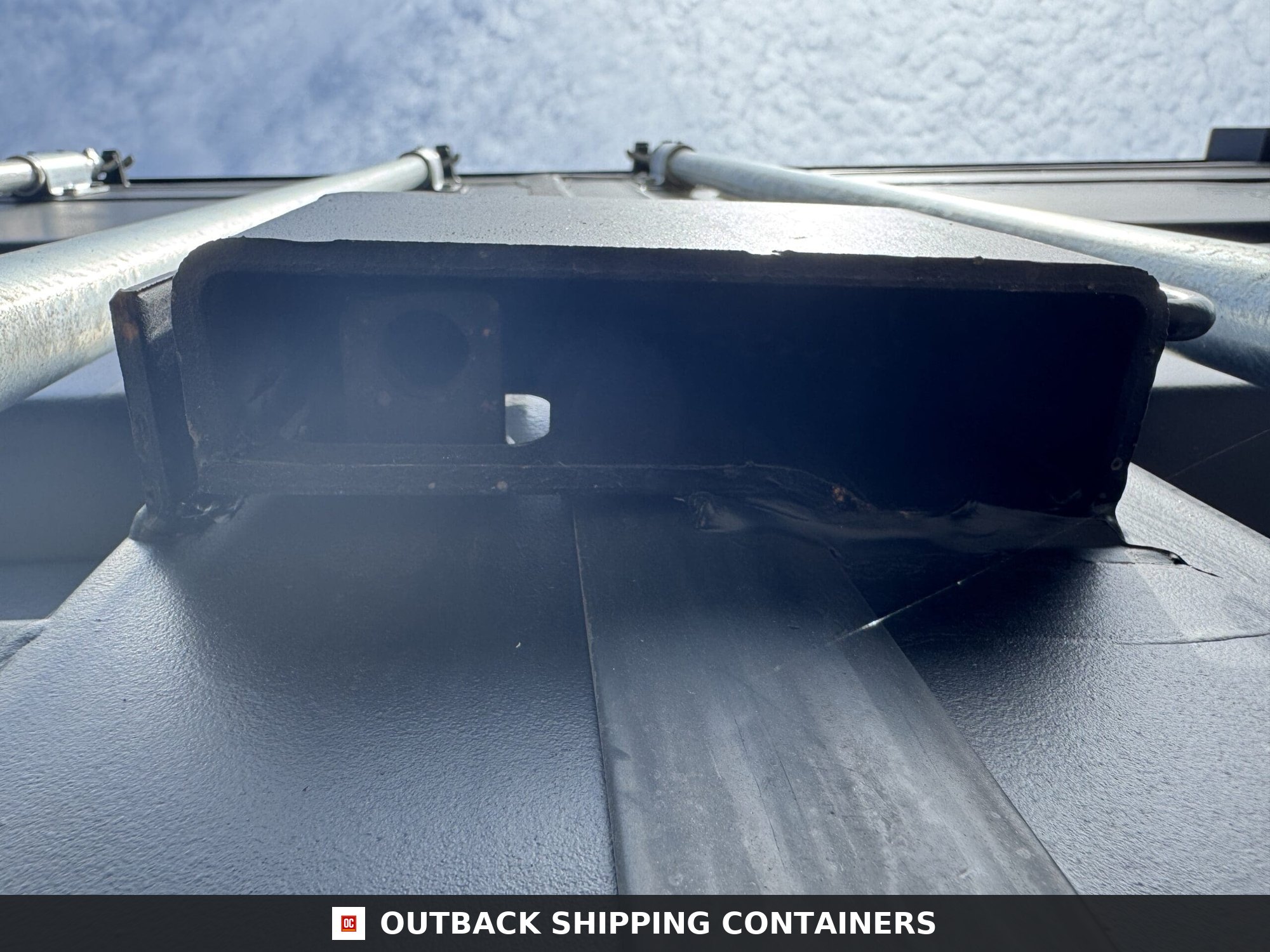 20ft New Shipping Container – Wind & Watertight – Black — 20ft — new (image 2 of 12)