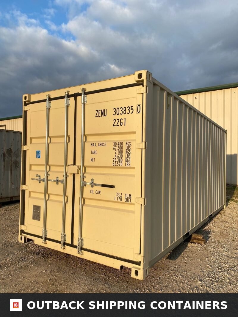 1-Trip 20Ft Standard RAL1015 — 20ft — new — storage containers (image 2 of 5)