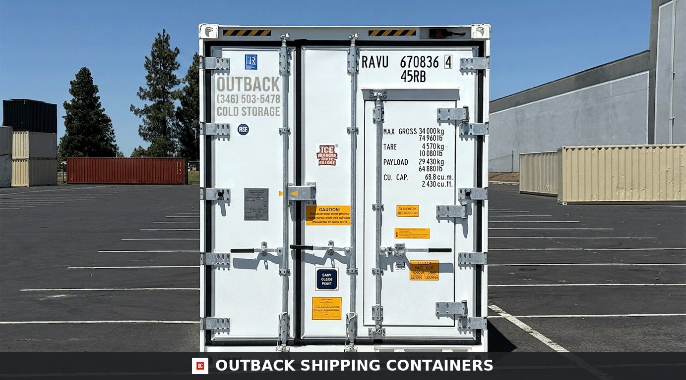New 40 ft refrigerated container for sale