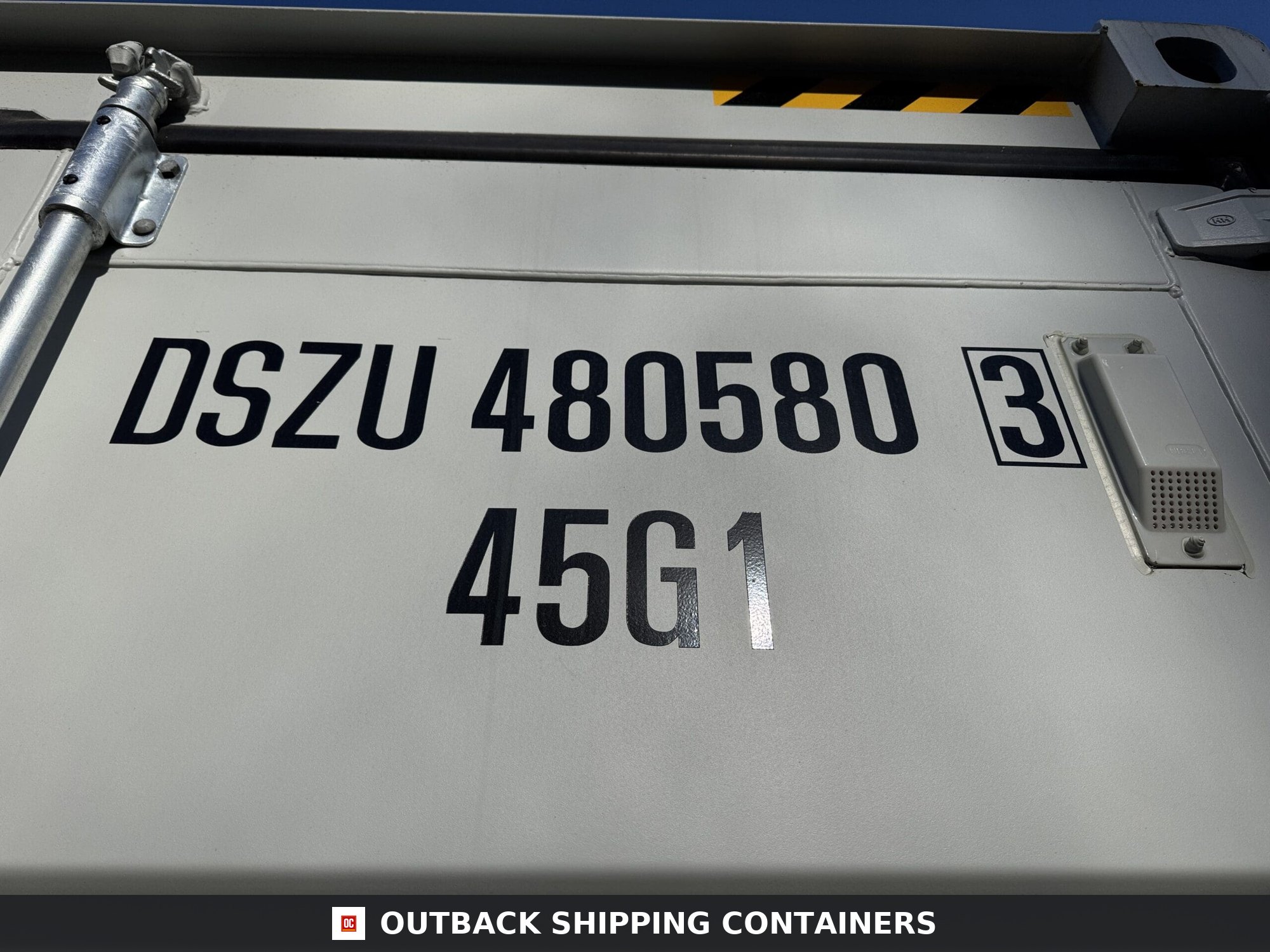 40ft New High Cube Shipping Container – Wind & Watertight – Gray — 40ft — new (image 2 of 12)