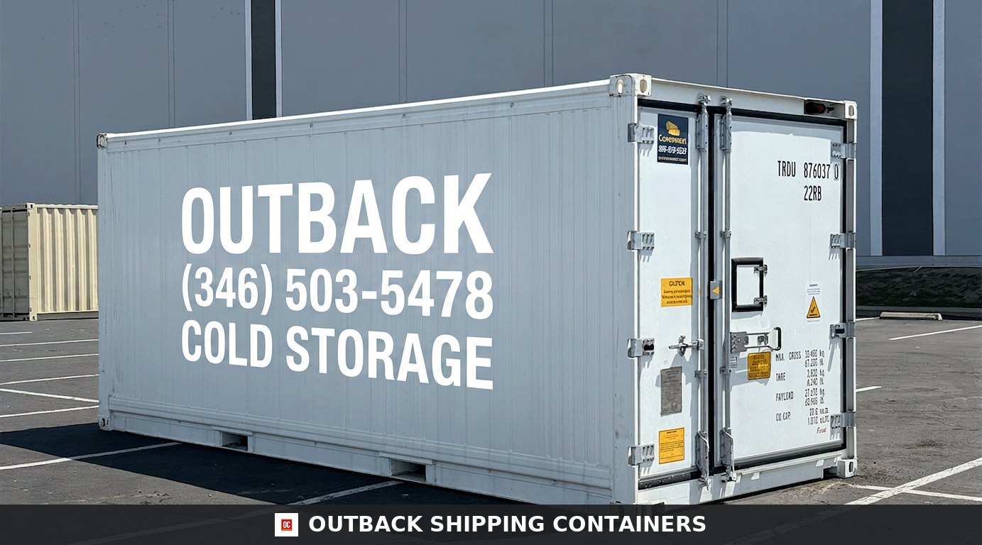 New 20ft onsite cold storage refrigerated container for sale