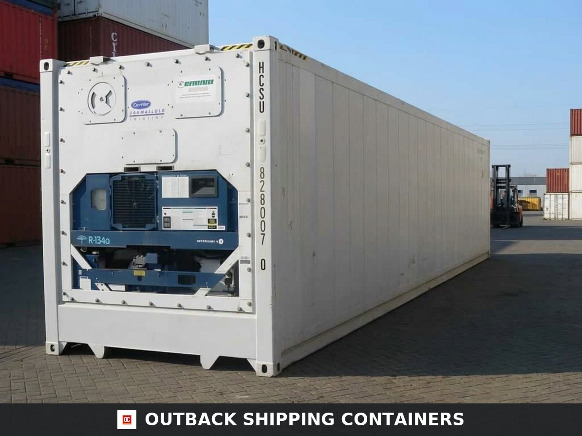 40Ft High Cube Refrigerated Containers – Reefers — 40ft — used — refrigerated containers (image 6 of 6)