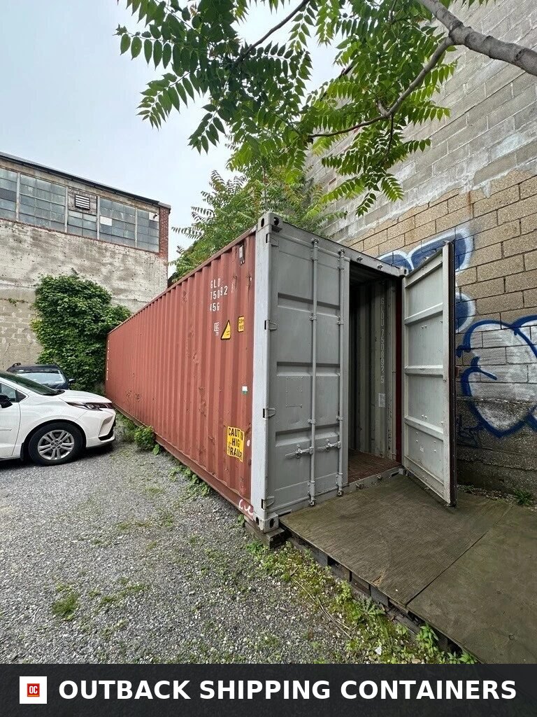 40ft High Cube Shipping Container – Excellent Condition — Outback Shipping Containers storage container