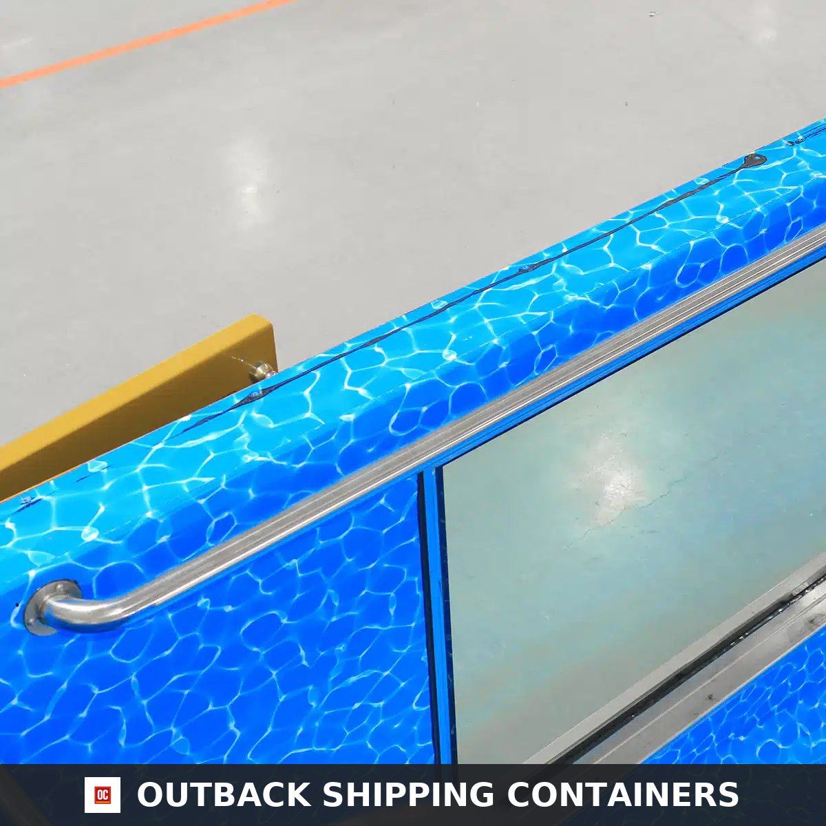 20ft Luxury Container Swimming Pool with Glass Viewing Panel — 20ft — new (image 10 of 15)