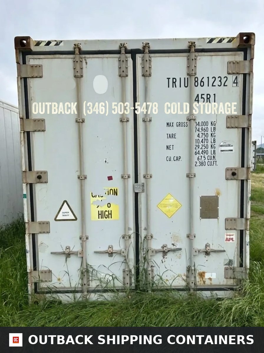 2009 40′ High Cube Refrigerated Storage Container – CCR18757 — 40ft refrigerated container (image 1 of 6)