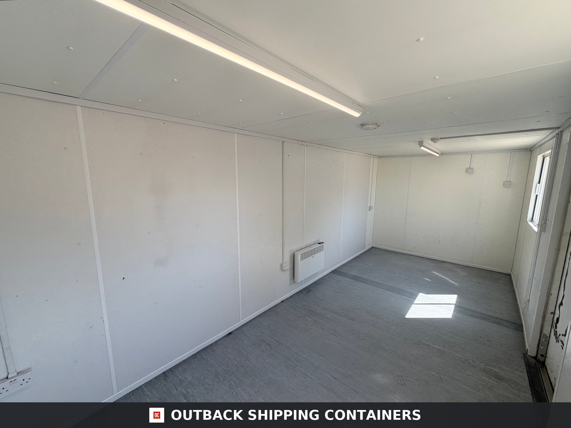 21x9ft for Sale — Roof and Structural Detail | Outback Shipping Containers 21x9ft — Canteen / Office — Building Site Accommodation — Portable Anti-Vandal - image 8