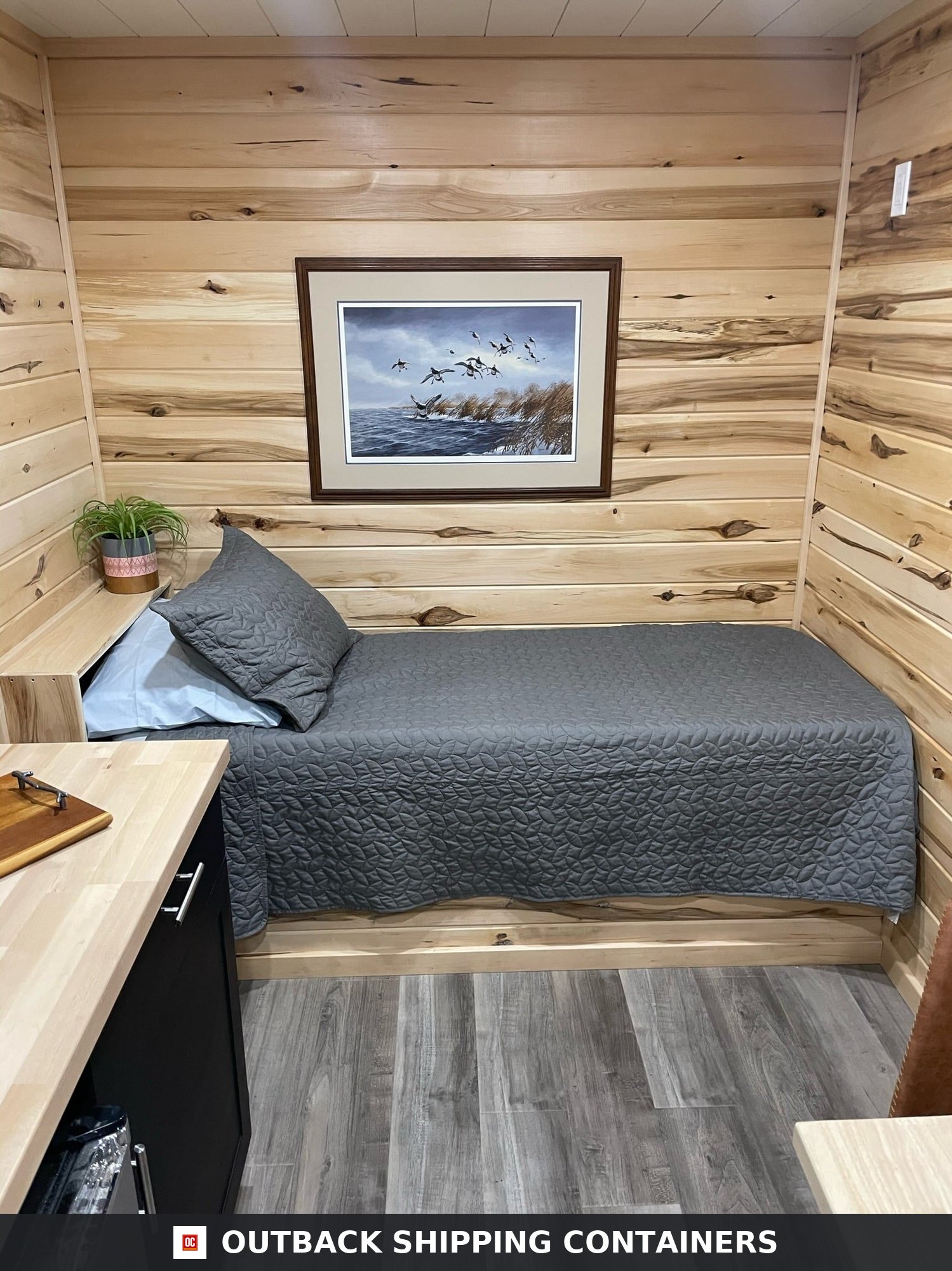 20FT Jack Hunting Container Cabin | Off-Grid Container Home with Kitchen & Rooftop Deck — 20ft — new (image 4 of 17)
