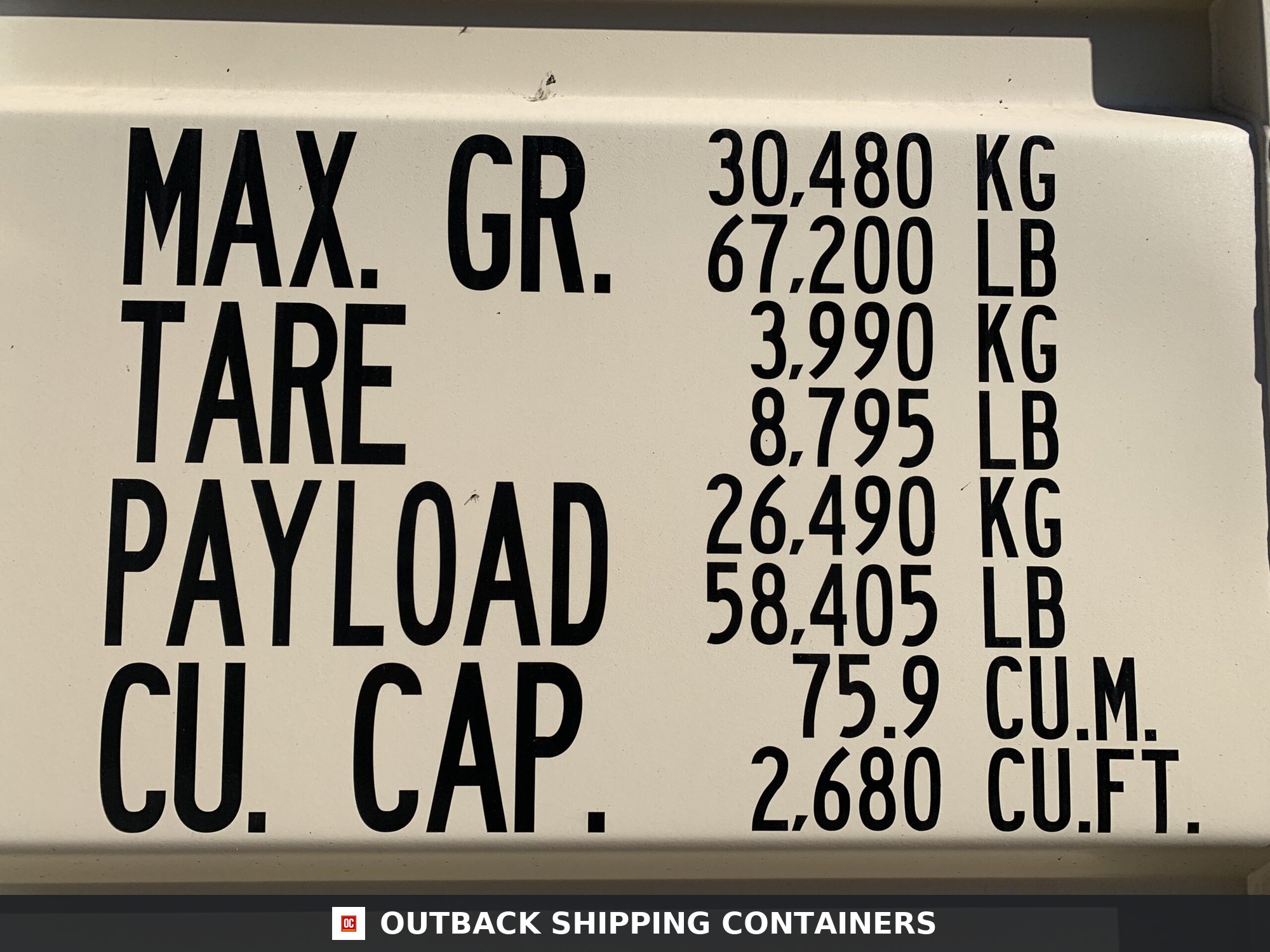 40ft New High Cube Shipping Container – Wind & Watertight – Beige — 40ft — new (image 8 of 12)