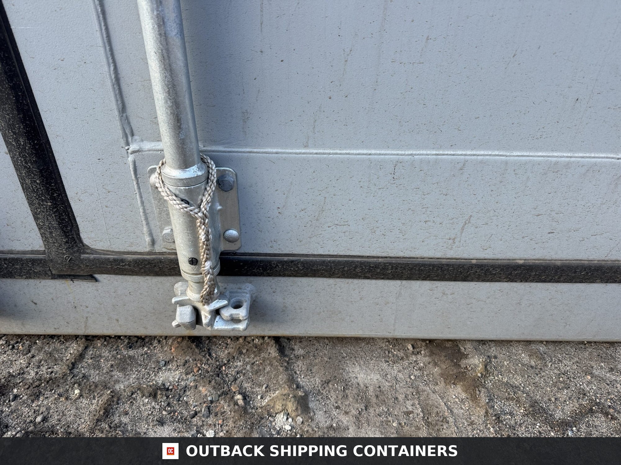 40ft New High Cube Shipping Container – Wind & Watertight – Gray — 40ft — new (image 7 of 12)