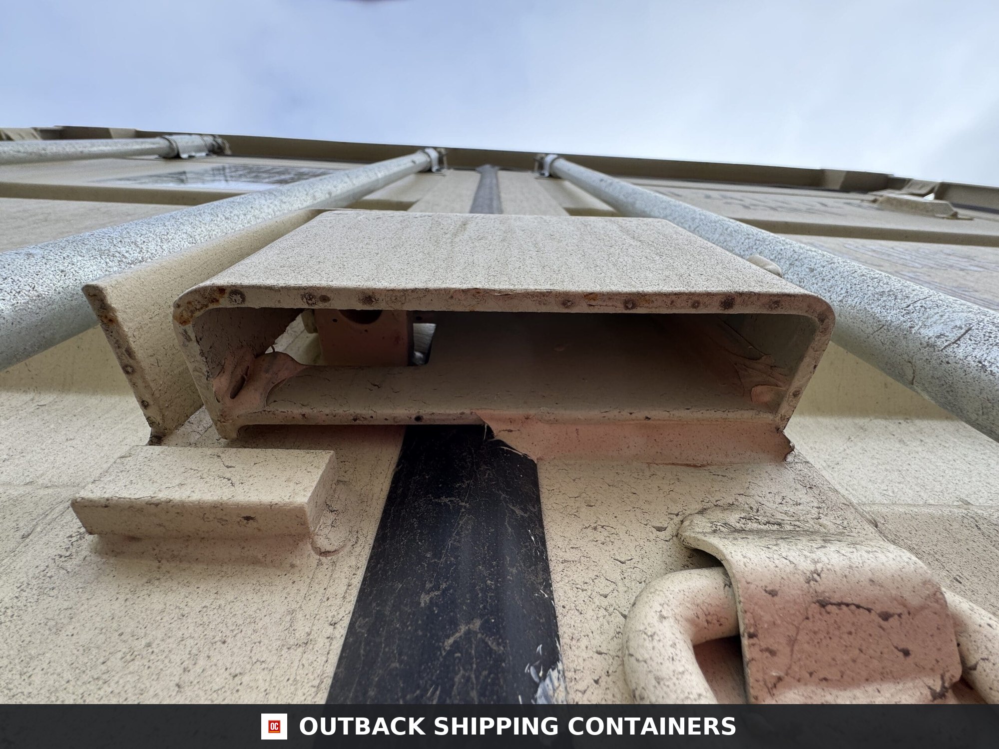 20ft New Shipping Container – Wind & Watertight – Beige — 20ft — new (image 5 of 12)